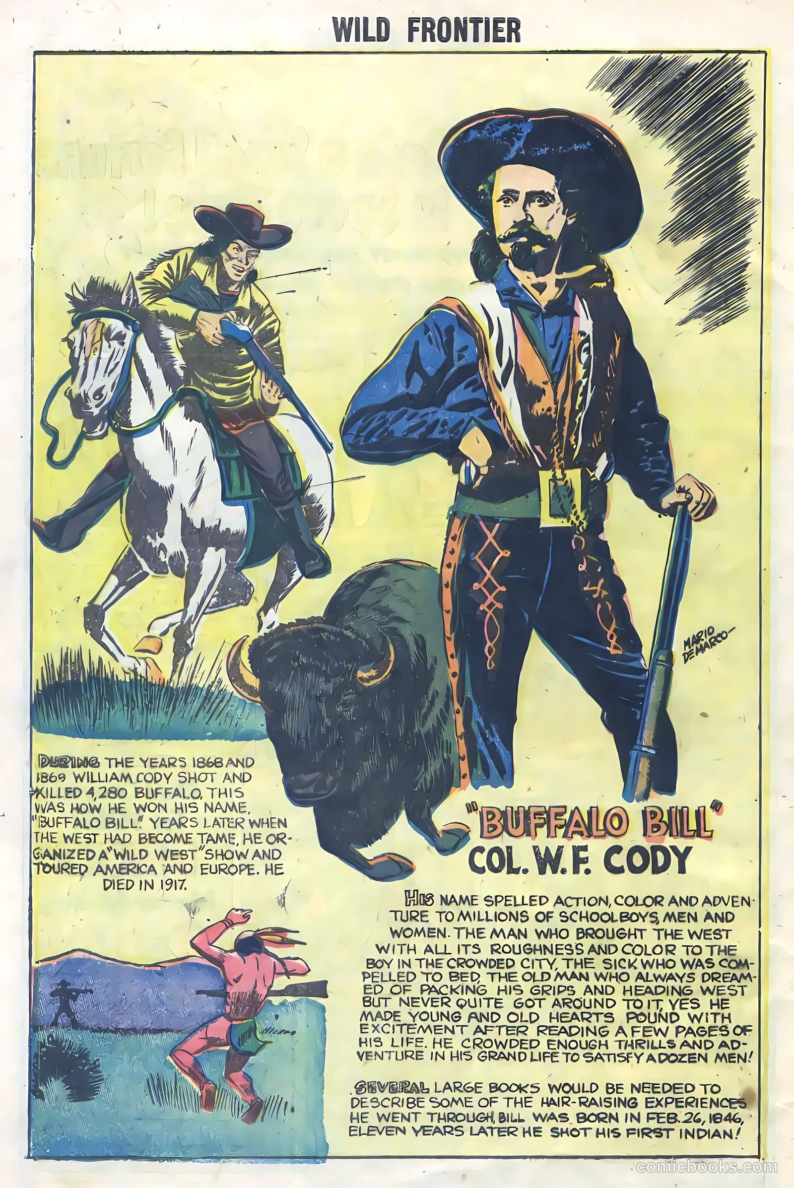 Wild Frontier #2 (1955) — page 32 of 36