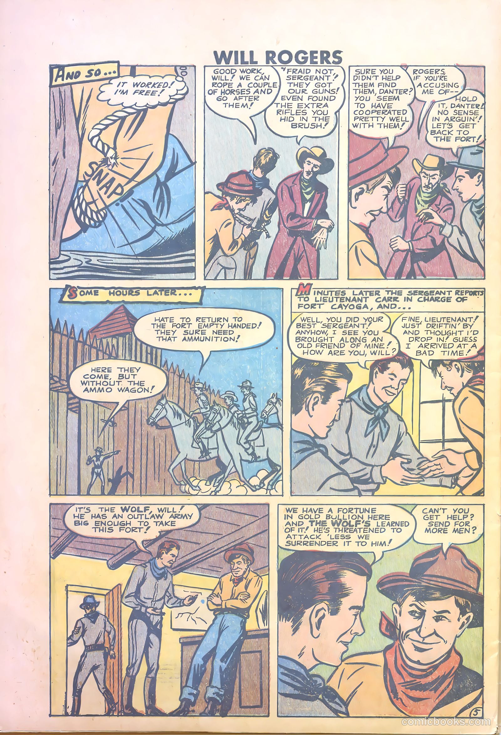 Will Rogers #5 — page 28 of 36