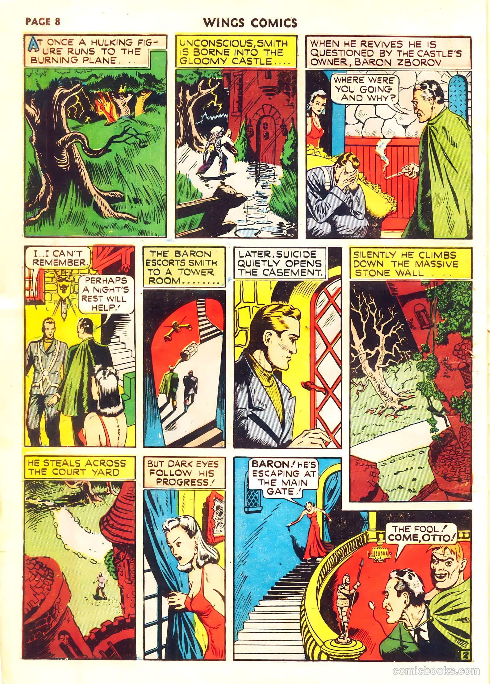 Wings Comics #11 (1941, Fiction House) — page 10 of 68