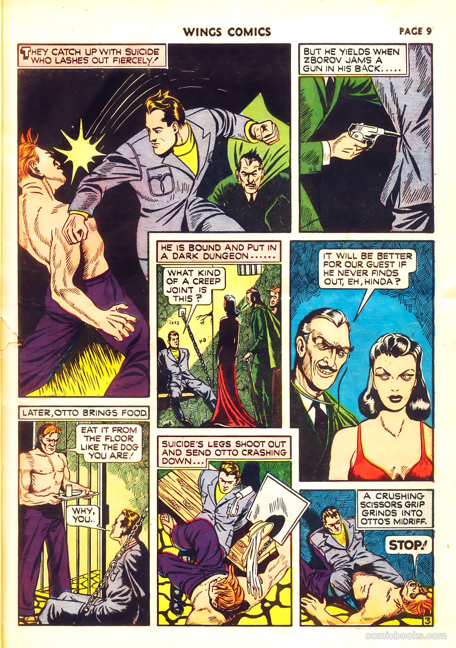 Wings Comics #11 (1941, Fiction House) — page 11 of 68