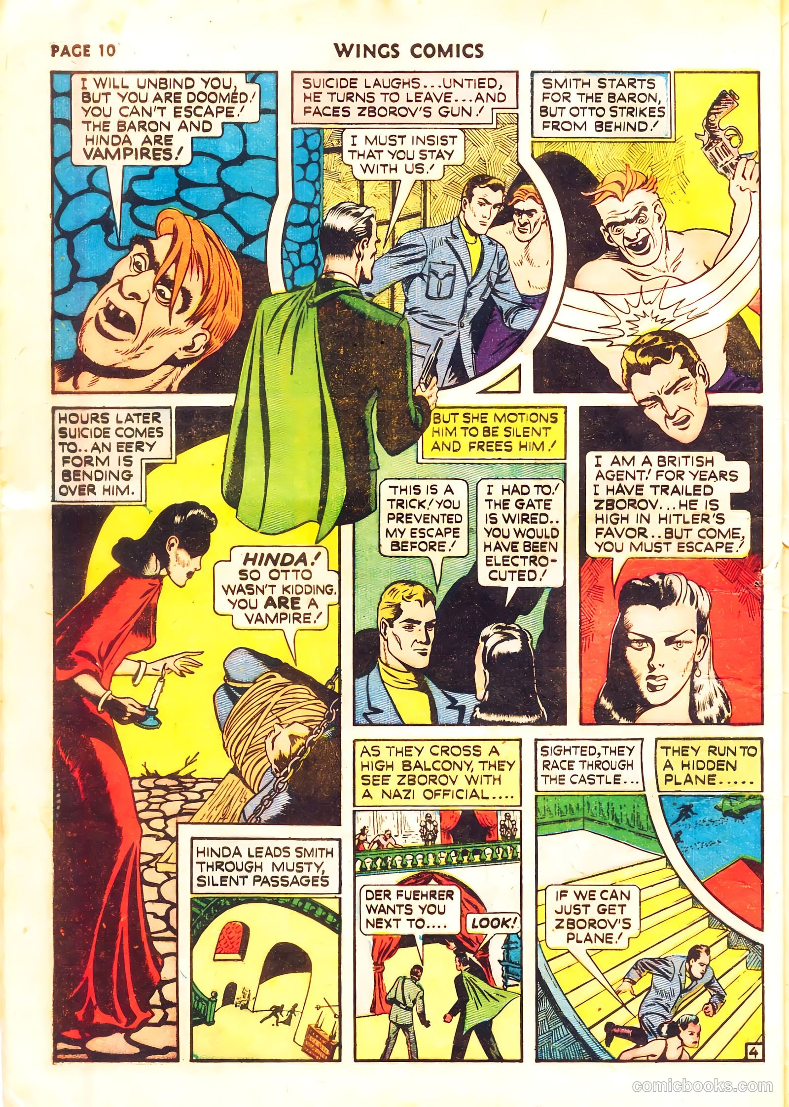 Wings Comics #11 (1941, Fiction House) — page 12 of 68