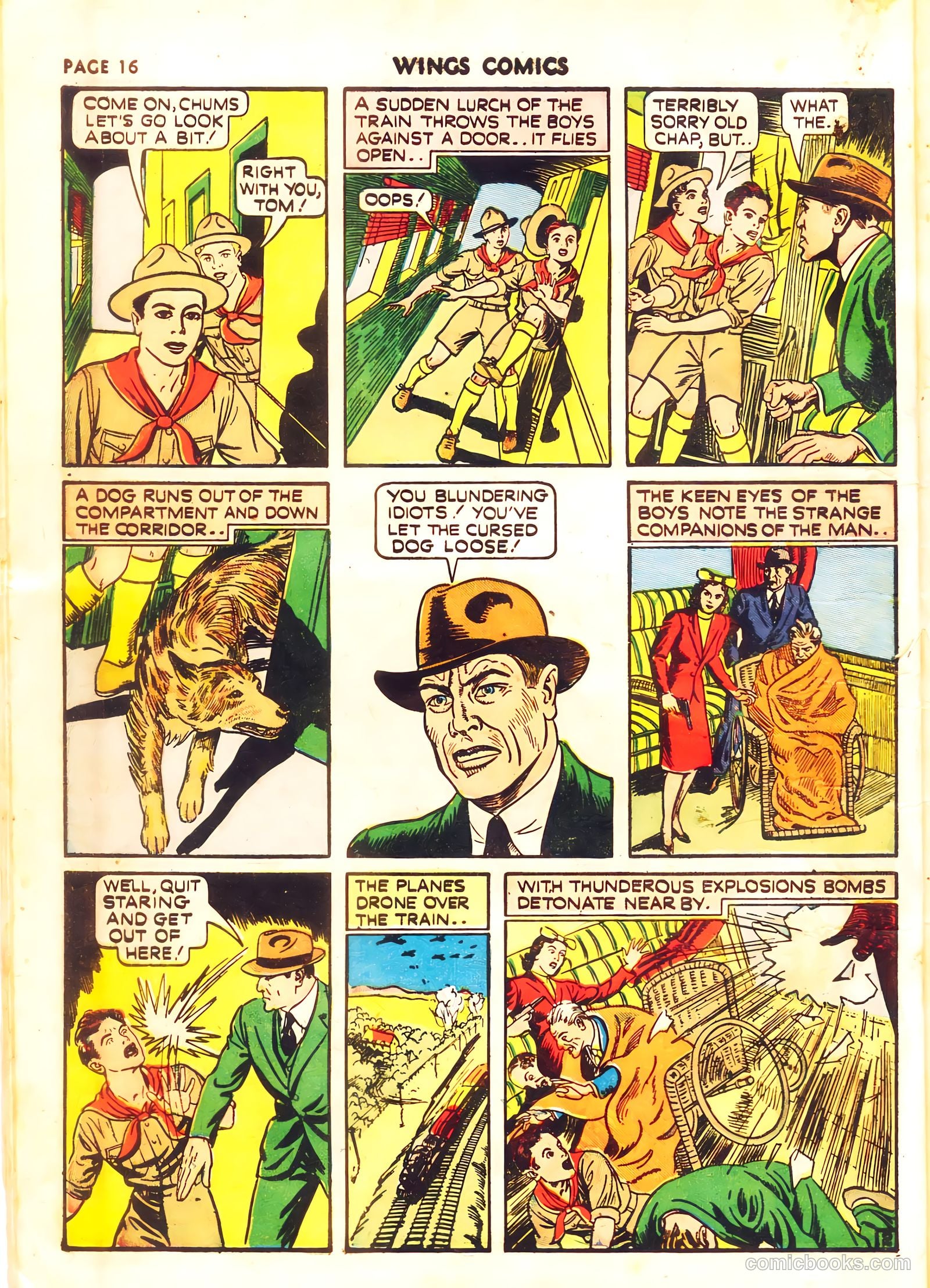 Wings Comics #11 (1941, Fiction House) — page 18 of 68