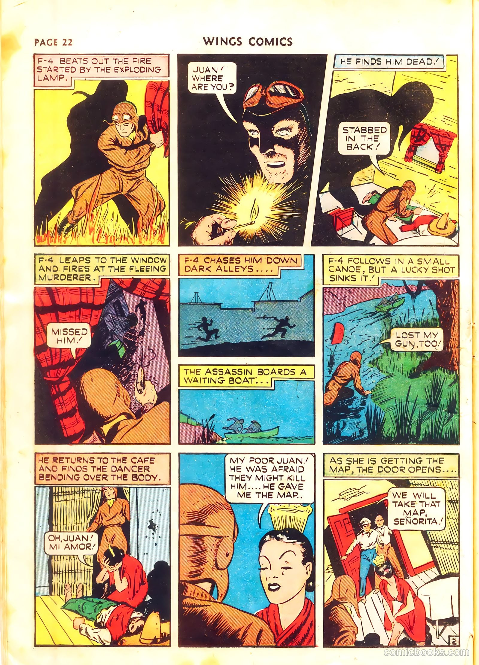 Wings Comics #11 (1941, Fiction House) — page 24 of 68