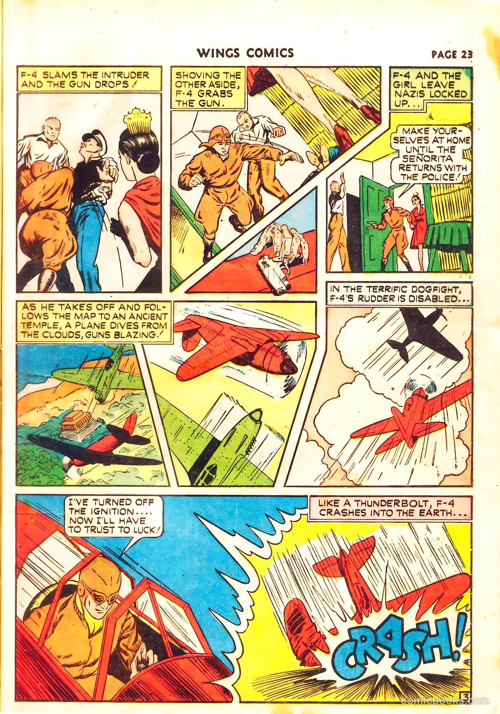 Wings Comics #11 (1941, Fiction House) — page 25 of 68