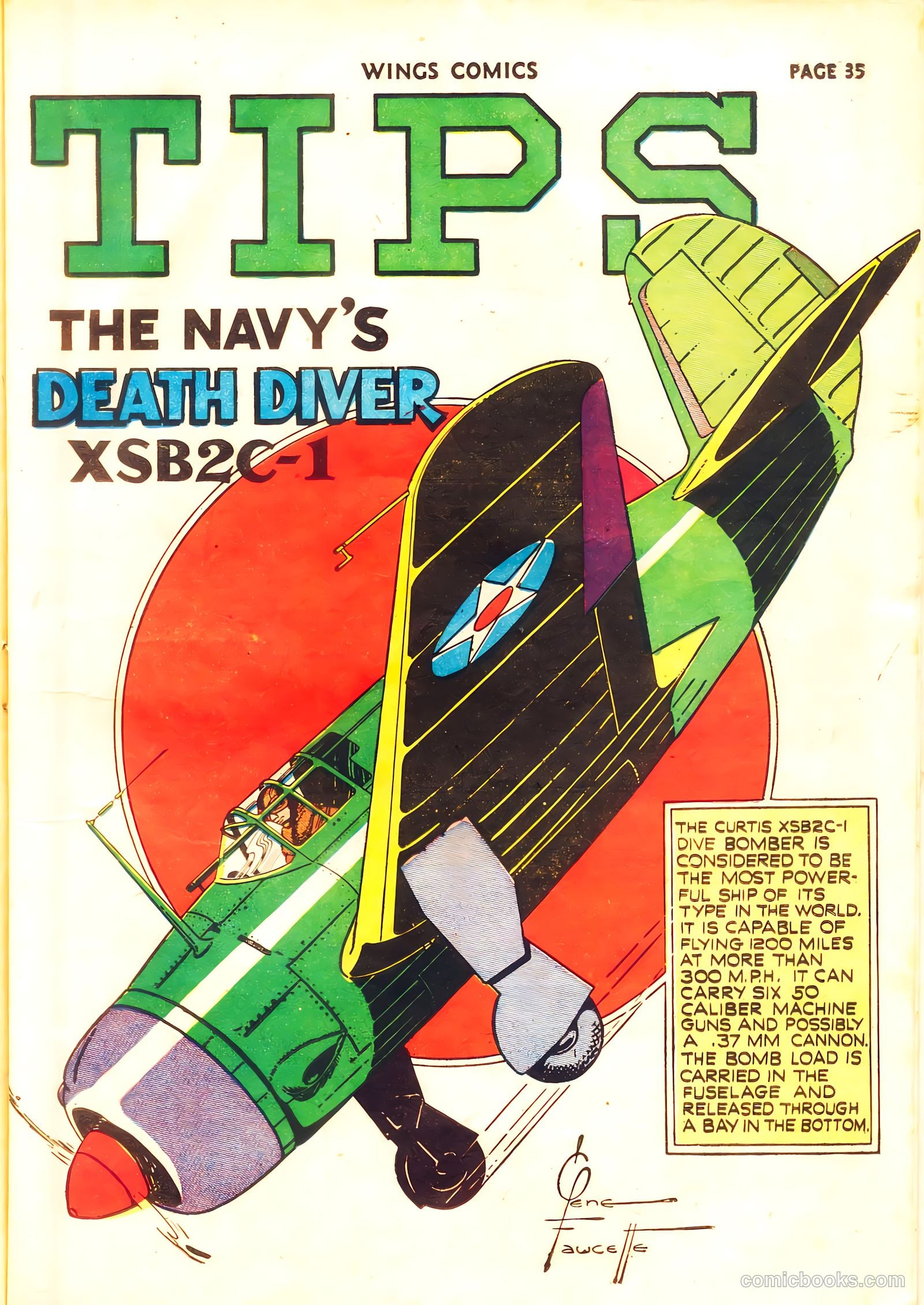 Wings Comics #11 (1941, Fiction House) — page 37 of 68
