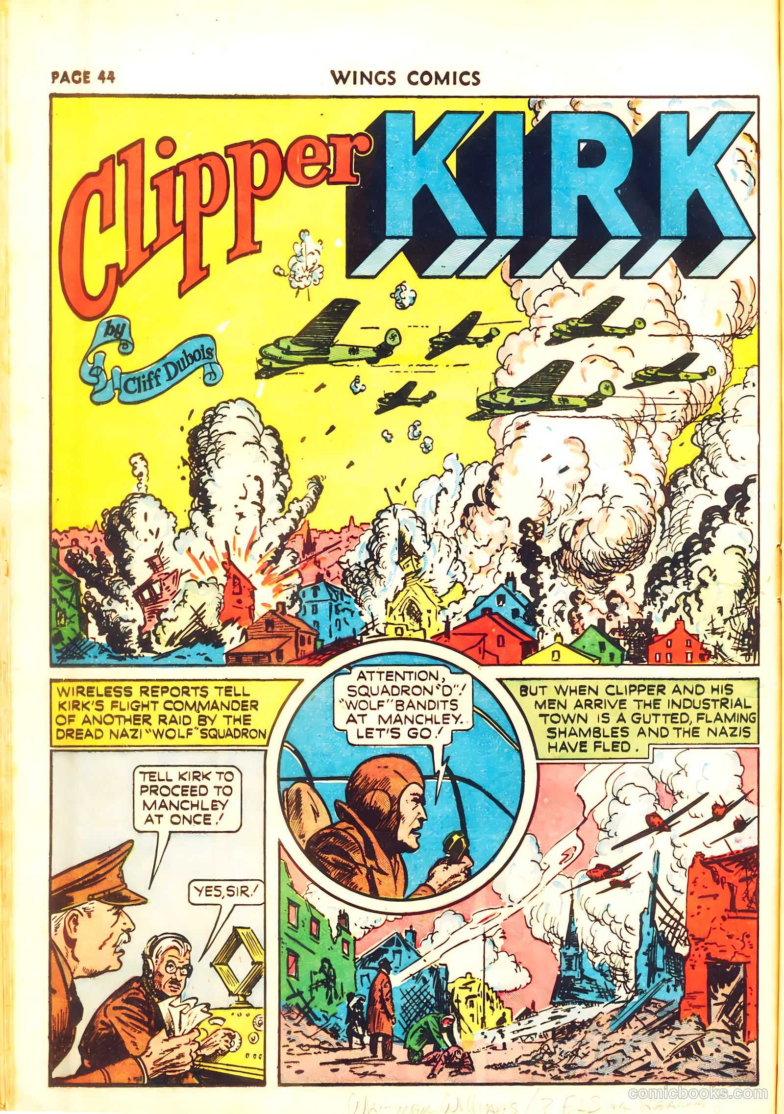 Wings Comics #11 (1941, Fiction House) — page 46 of 68