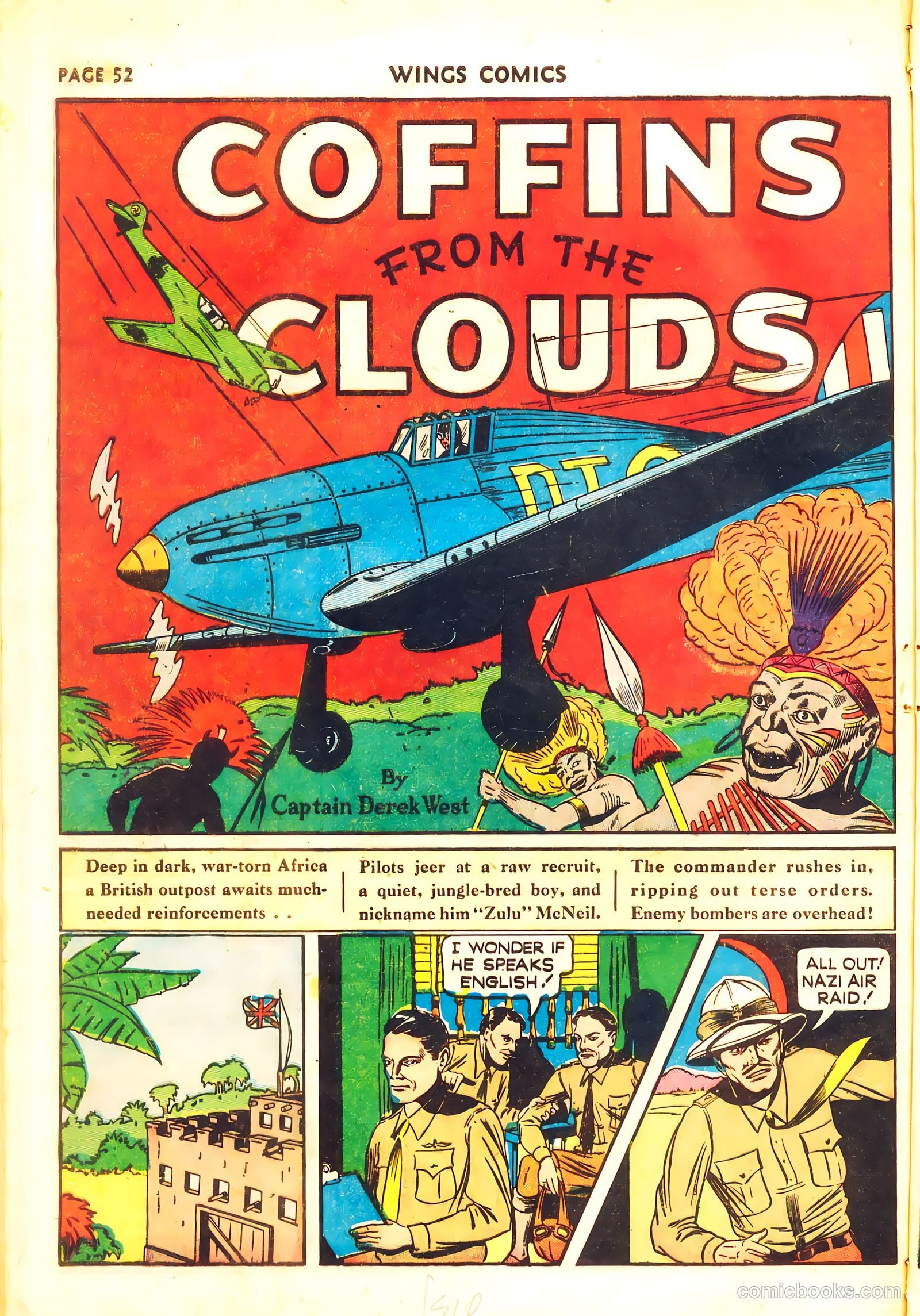 Wings Comics #11 (1941, Fiction House) — page 54 of 68