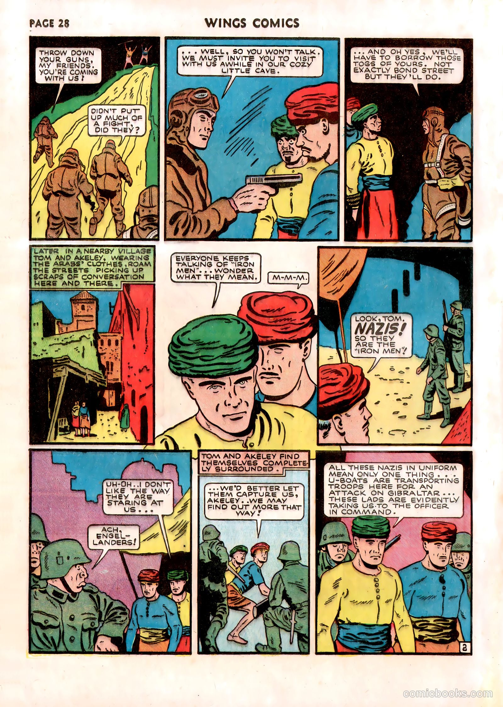Wings Comics #13 (1941) — page 30 of 68