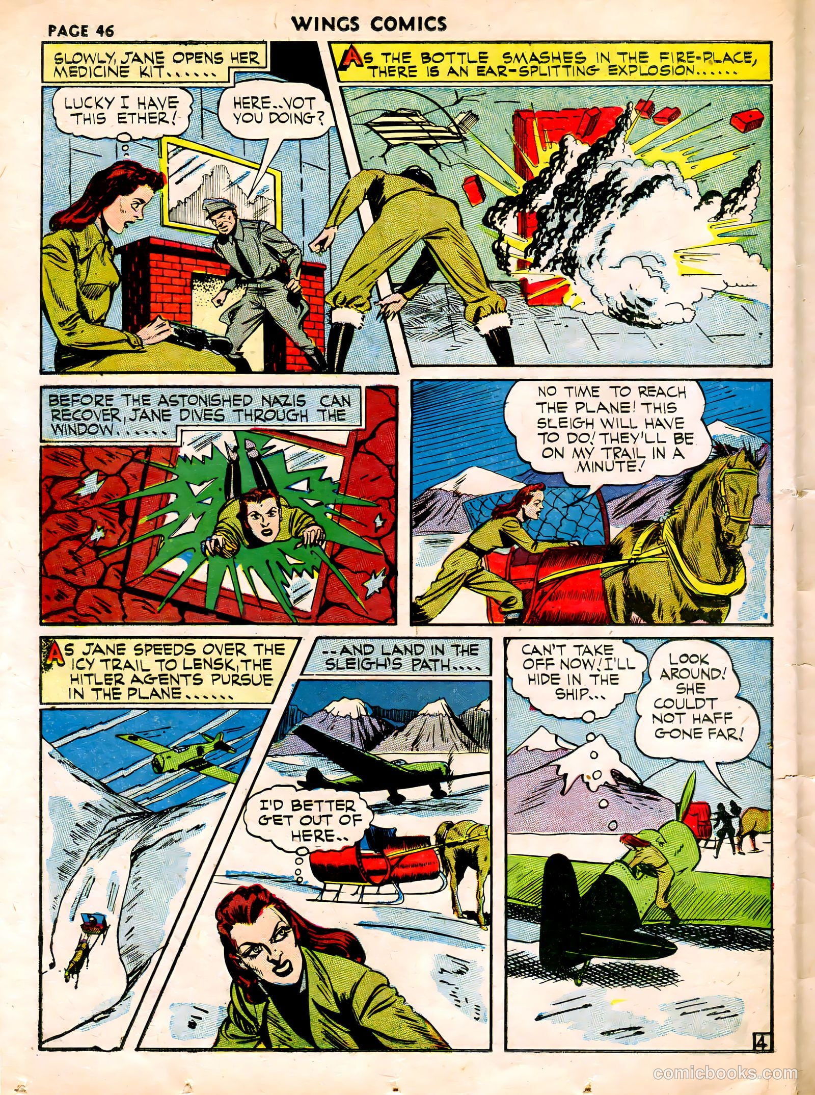 Wings Comics #15 (1941) — page 48 of 68