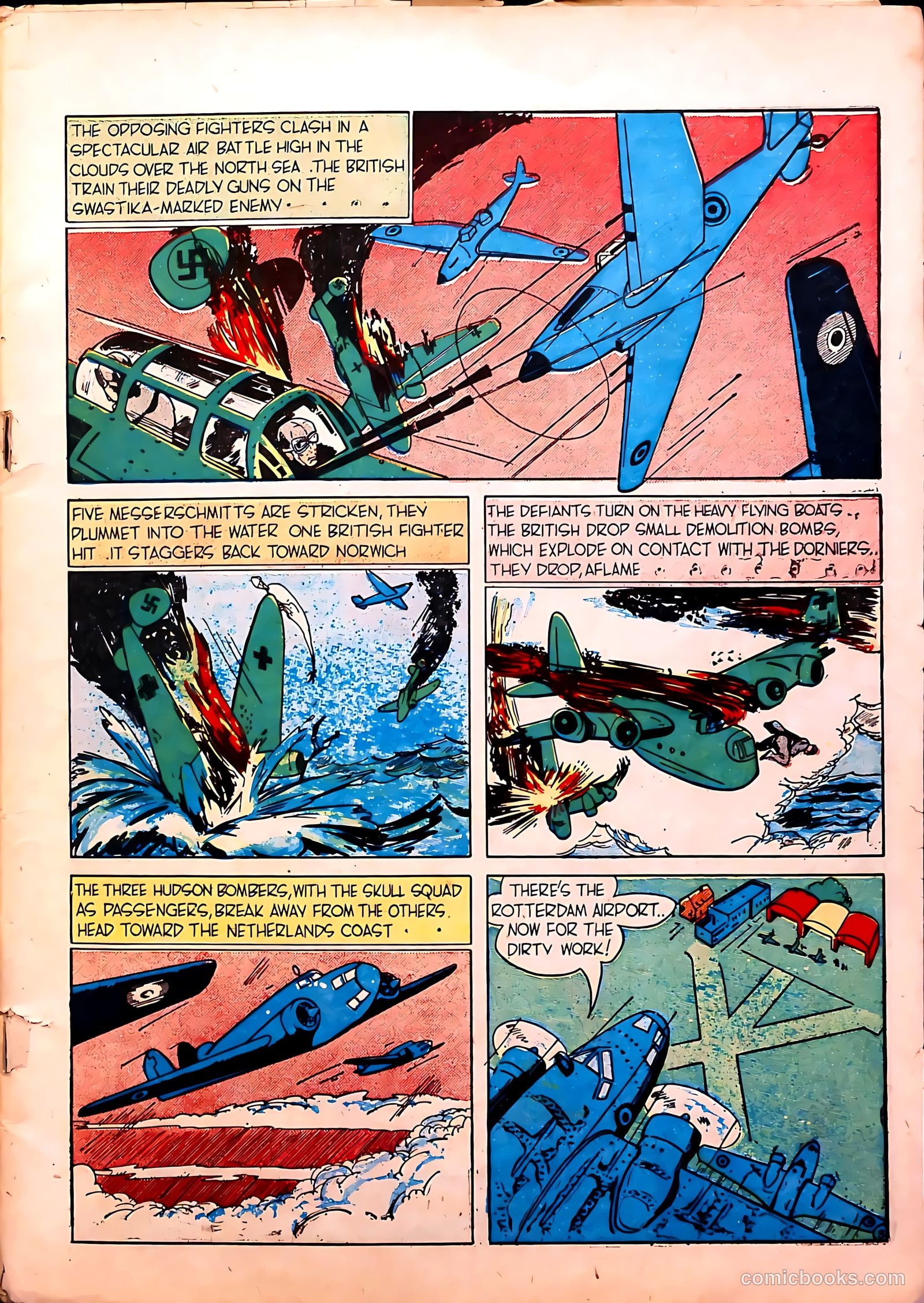 Wings Comics #2 (1940, Fiction House) — page 5 of 68