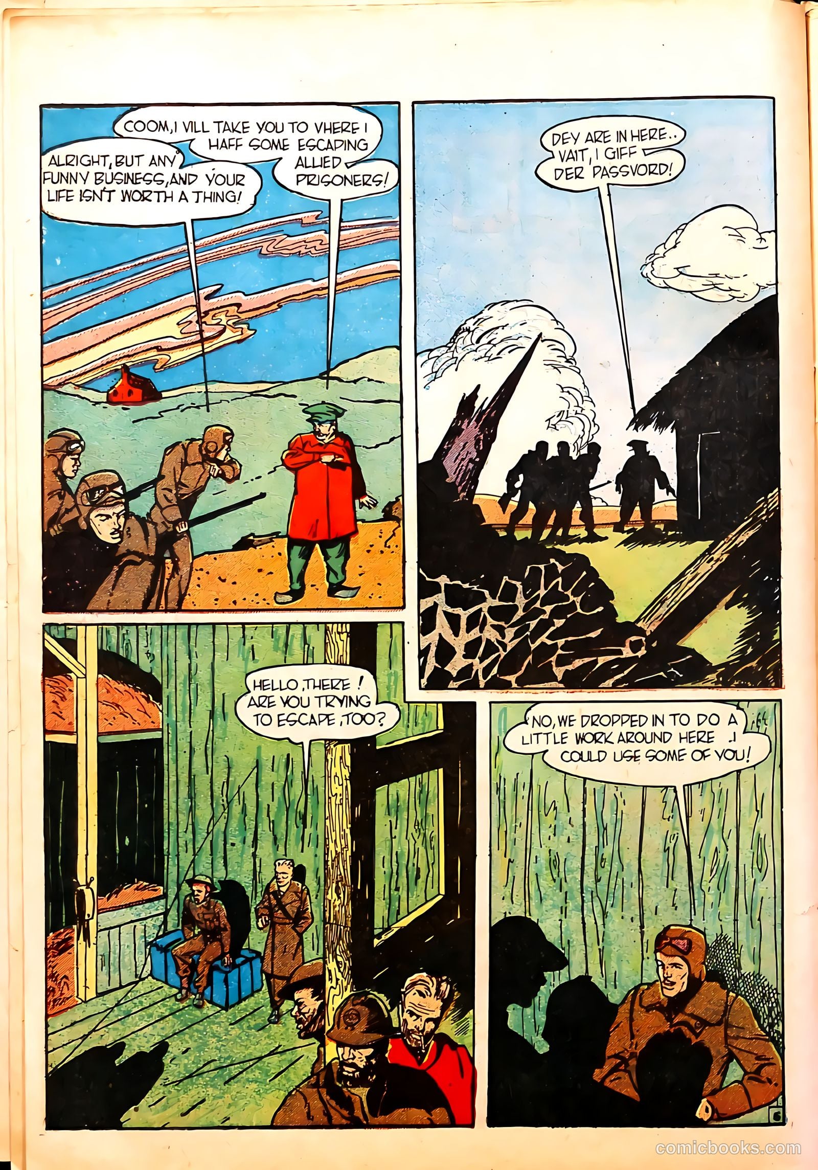 Wings Comics #2 (1940, Fiction House) — page 8 of 68
