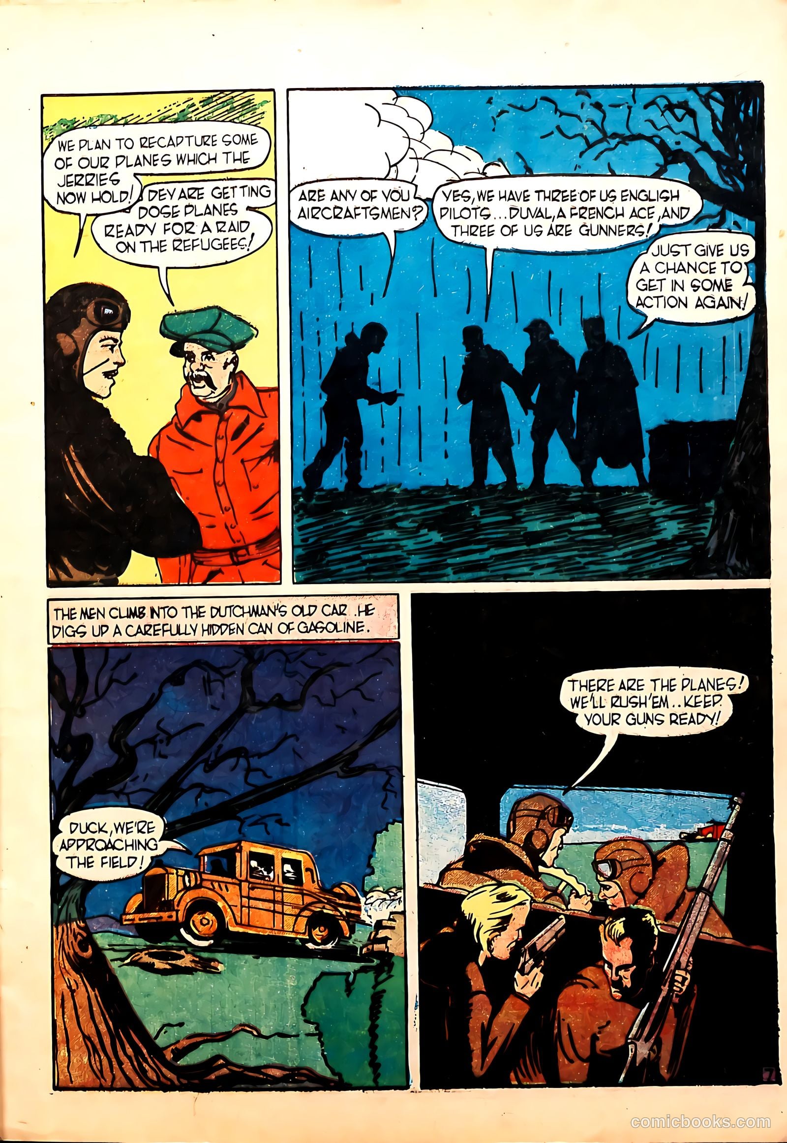 Wings Comics #2 (1940, Fiction House) — page 9 of 68