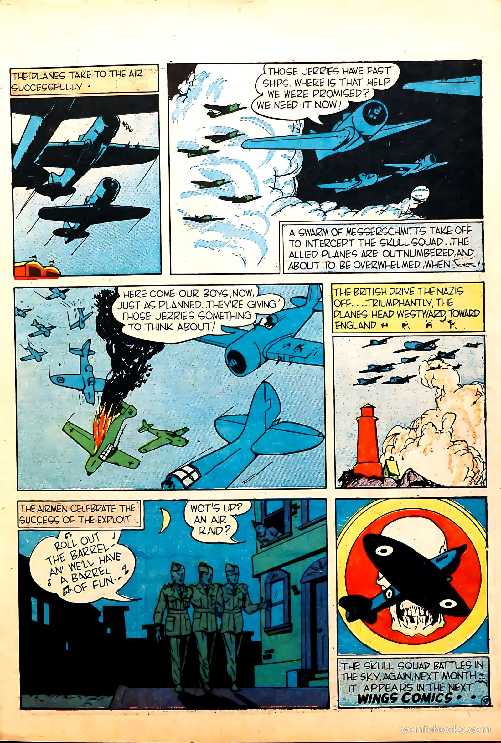 Wings Comics #2 (1940, Fiction House) — page 11 of 68