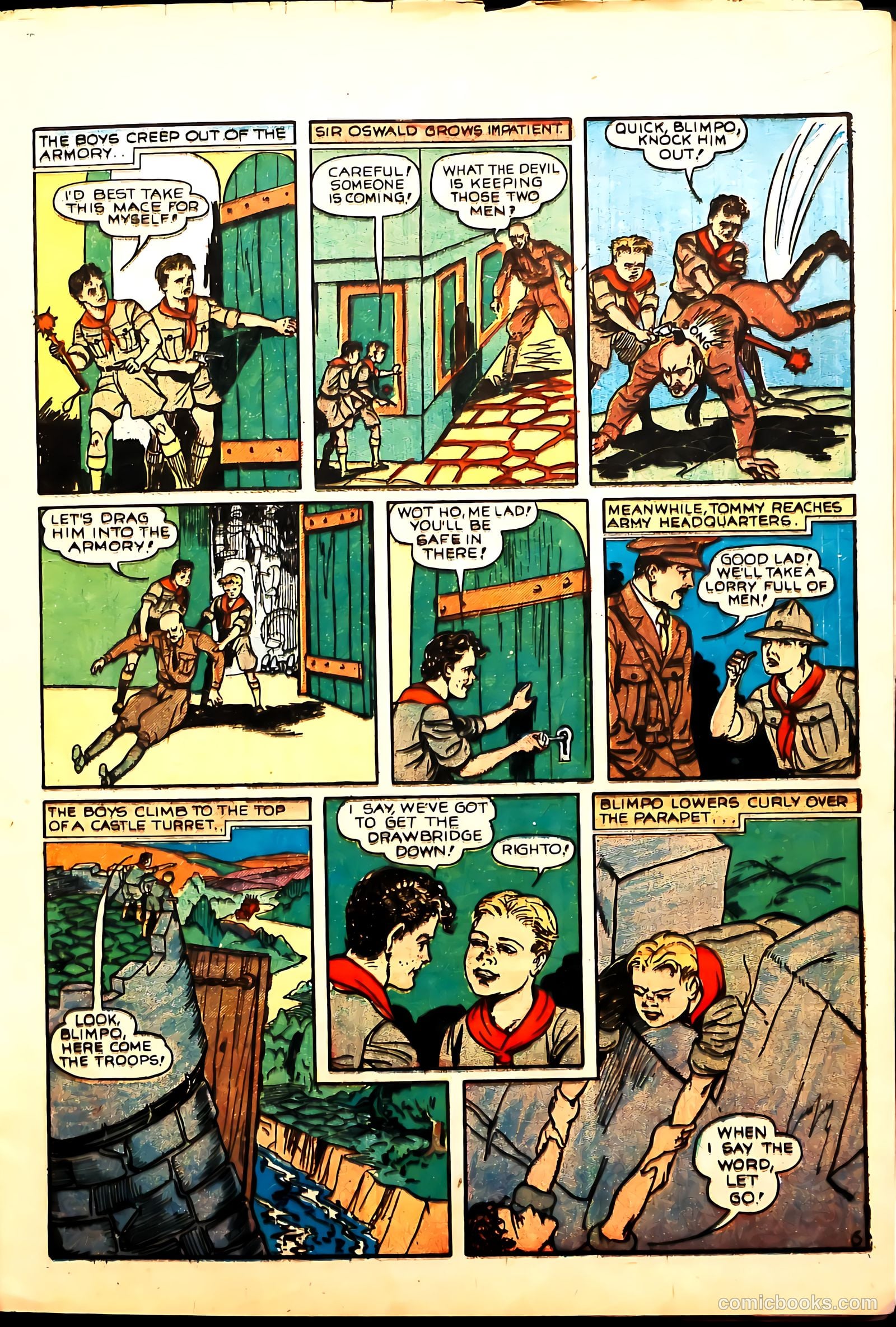 Wings Comics #2 (1940, Fiction House) — page 17 of 68