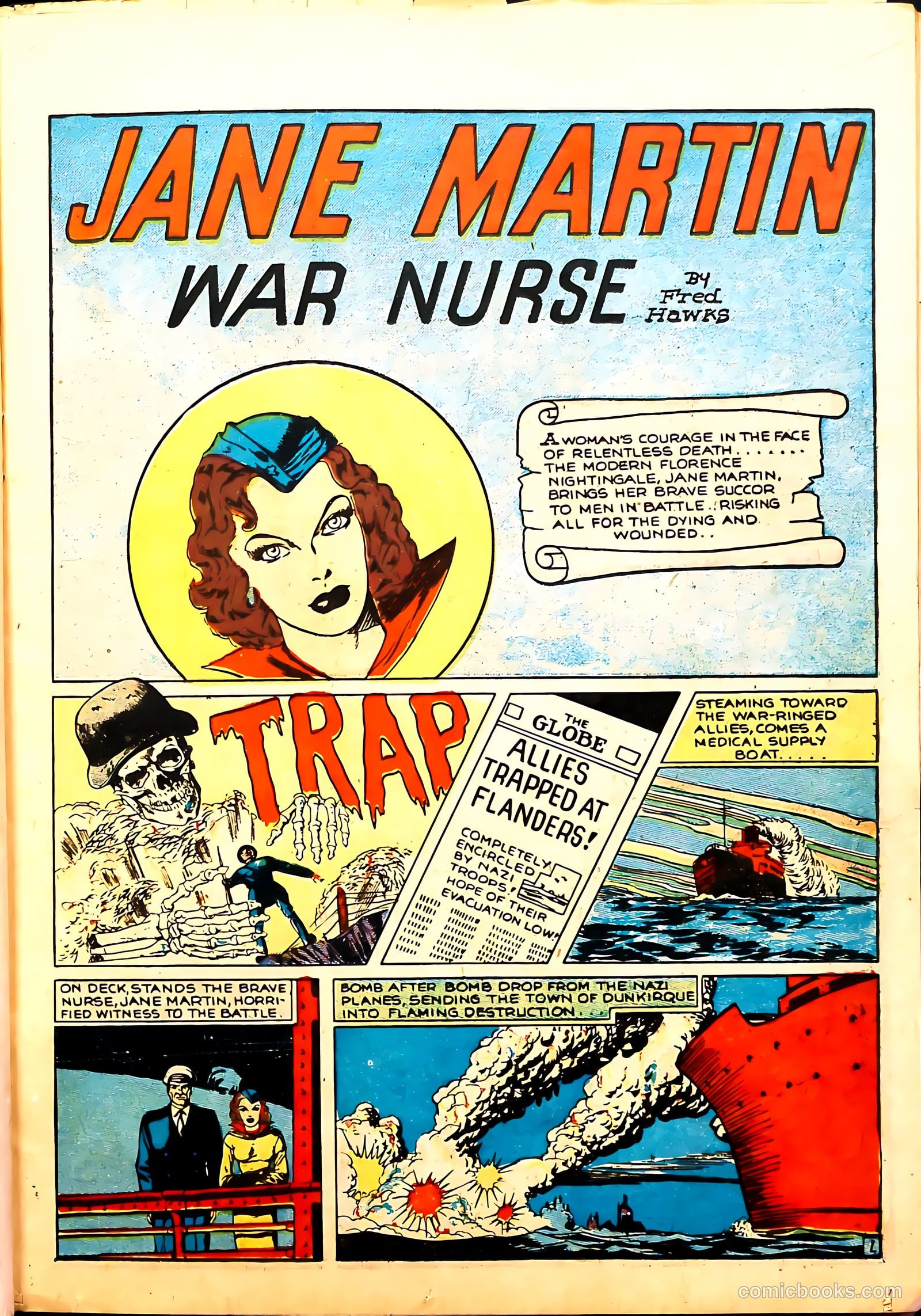 Wings Comics #2 (1940, Fiction House) — page 19 of 68