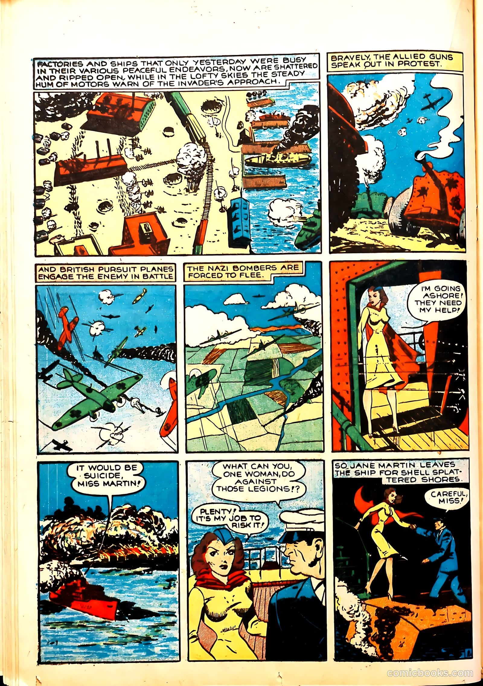 Wings Comics #2 (1940, Fiction House) — page 20 of 68