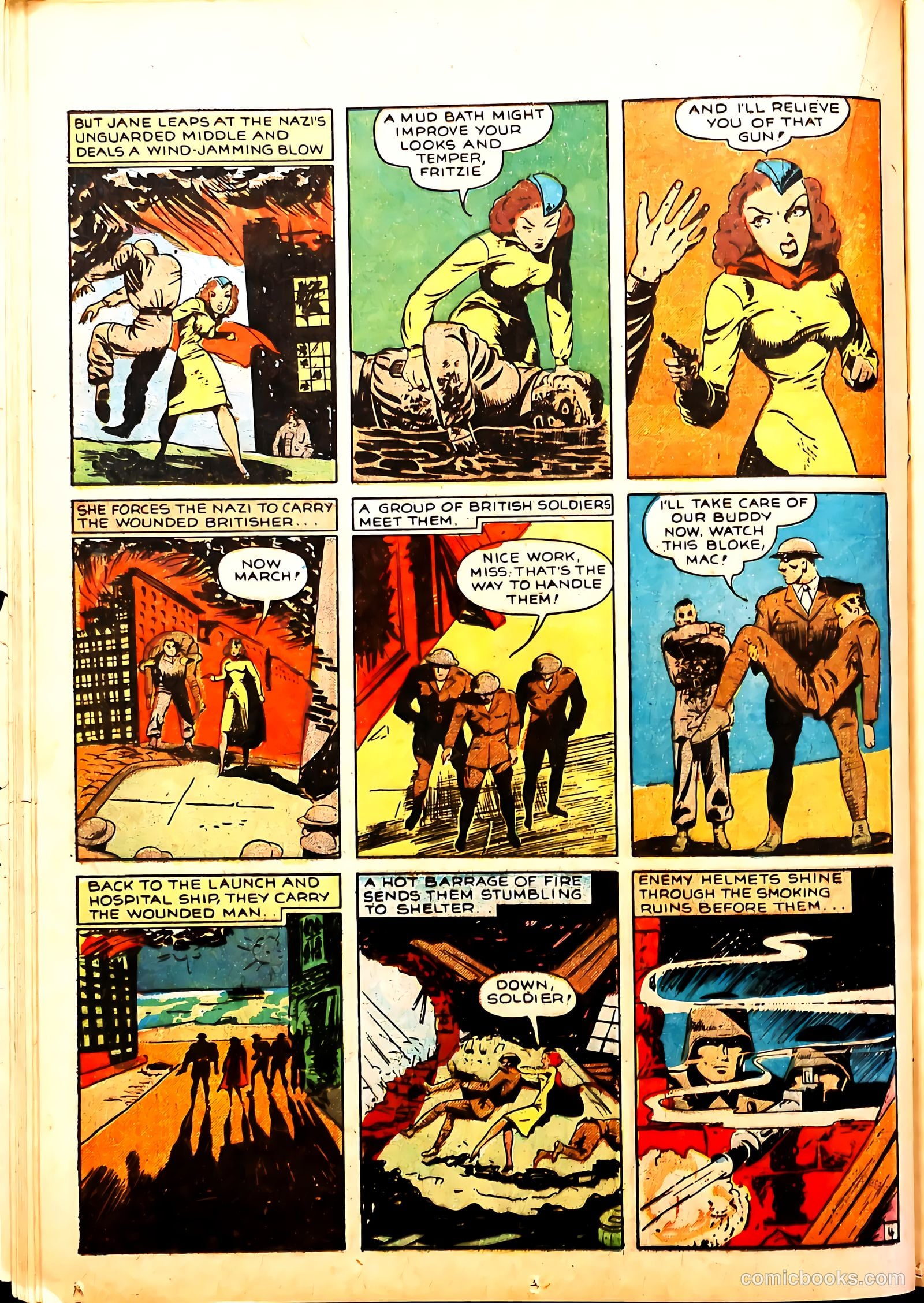 Wings Comics #2 (1940, Fiction House) — page 22 of 68