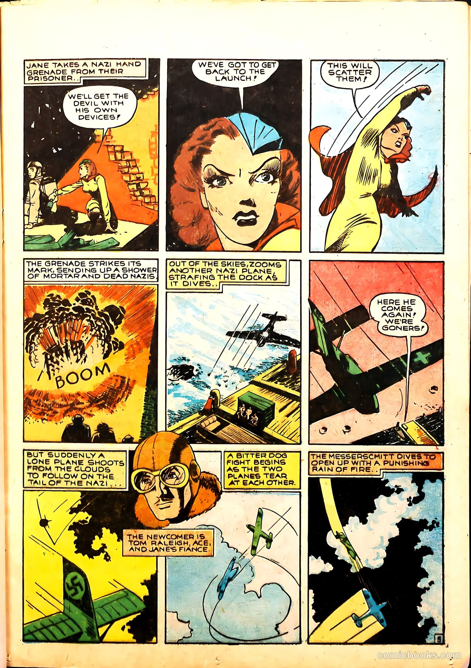 Wings Comics #2 (1940, Fiction House) — page 23 of 68