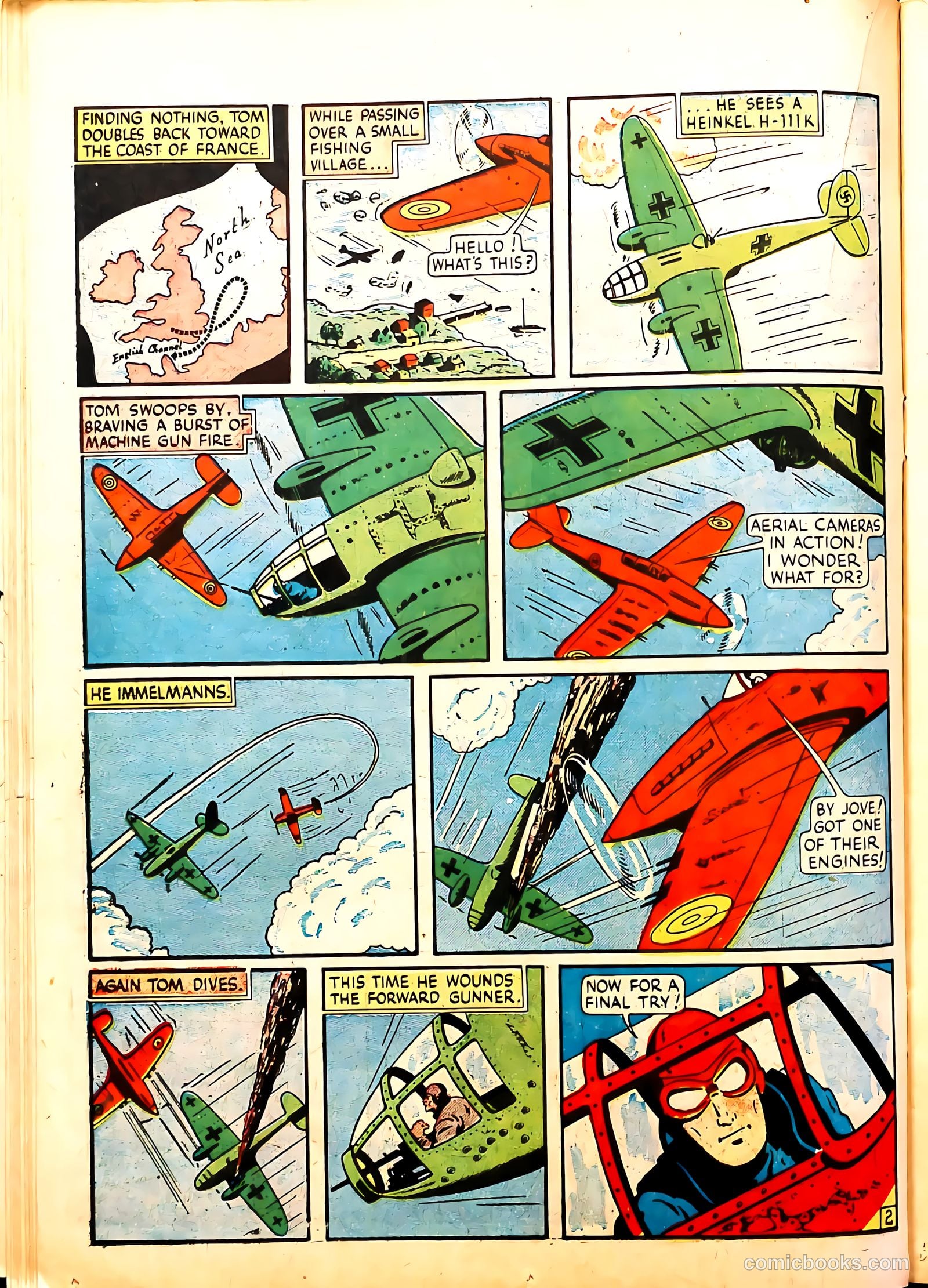 Wings Comics #2 (1940, Fiction House) — page 26 of 68