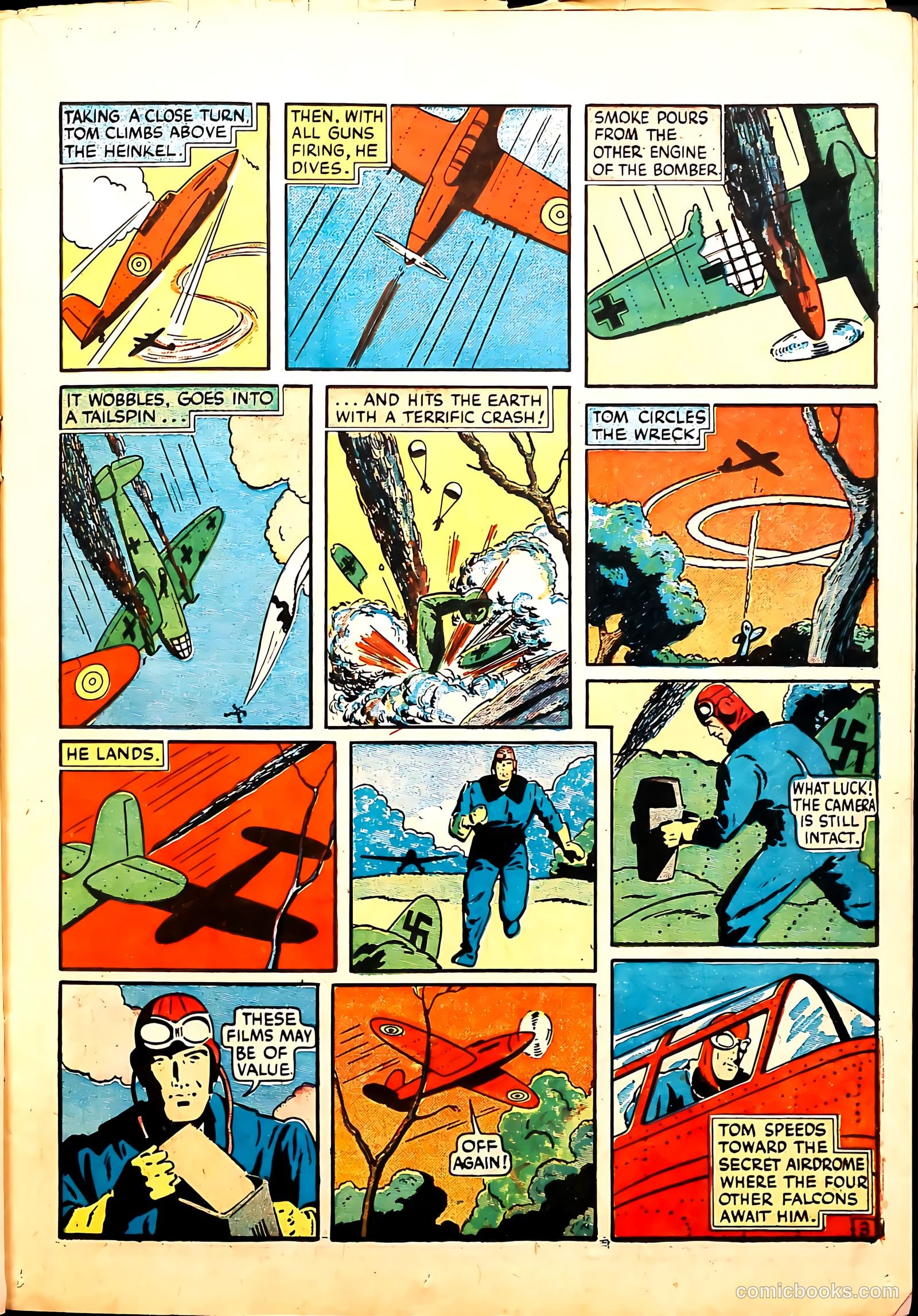 Wings Comics #2 (1940, Fiction House) — page 27 of 68