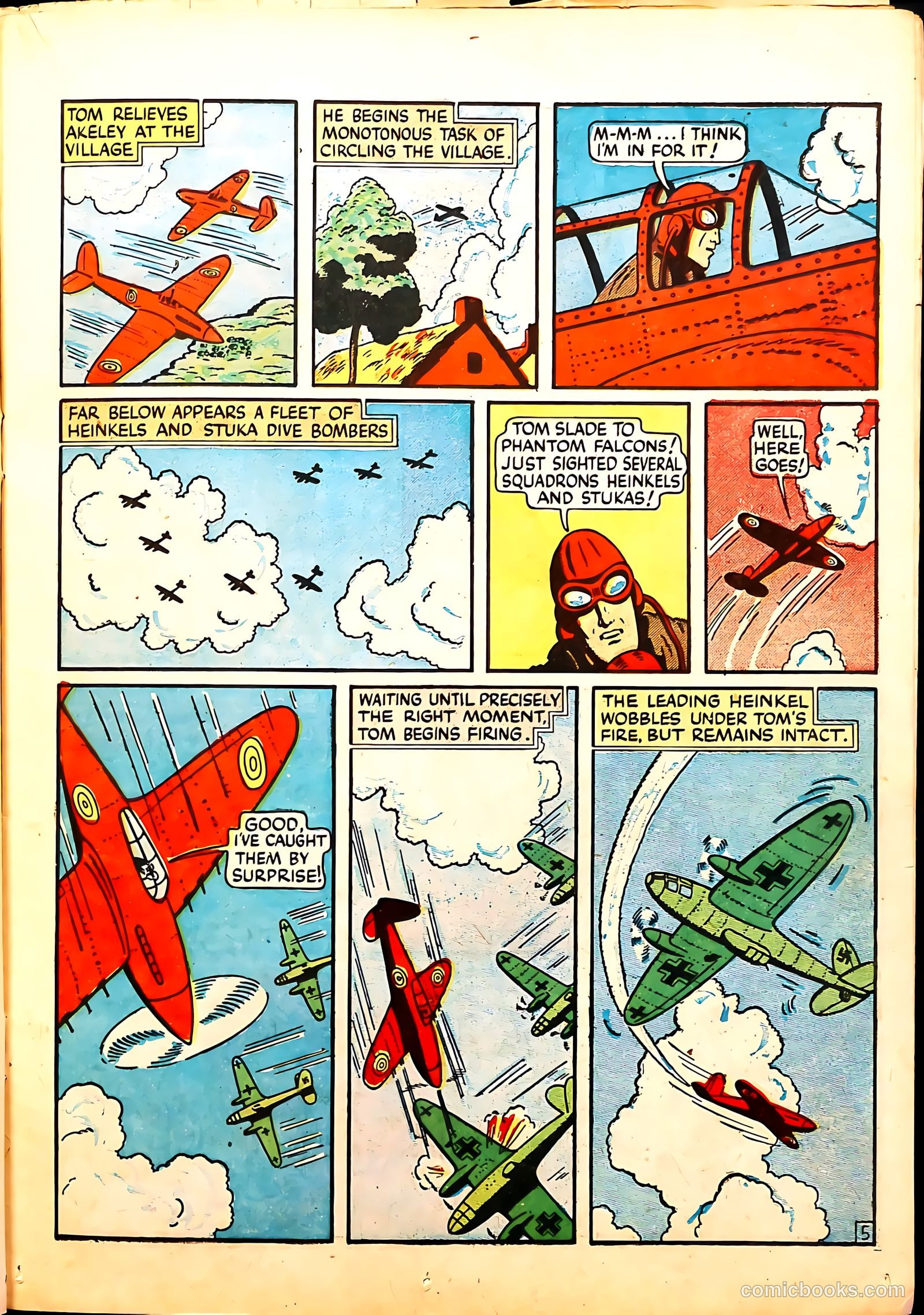 Wings Comics #2 (1940, Fiction House) — page 29 of 68