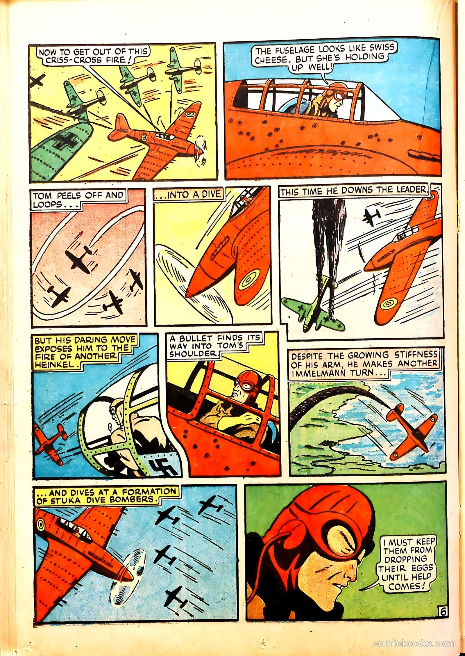 Wings Comics #2 (1940, Fiction House) — page 30 of 68