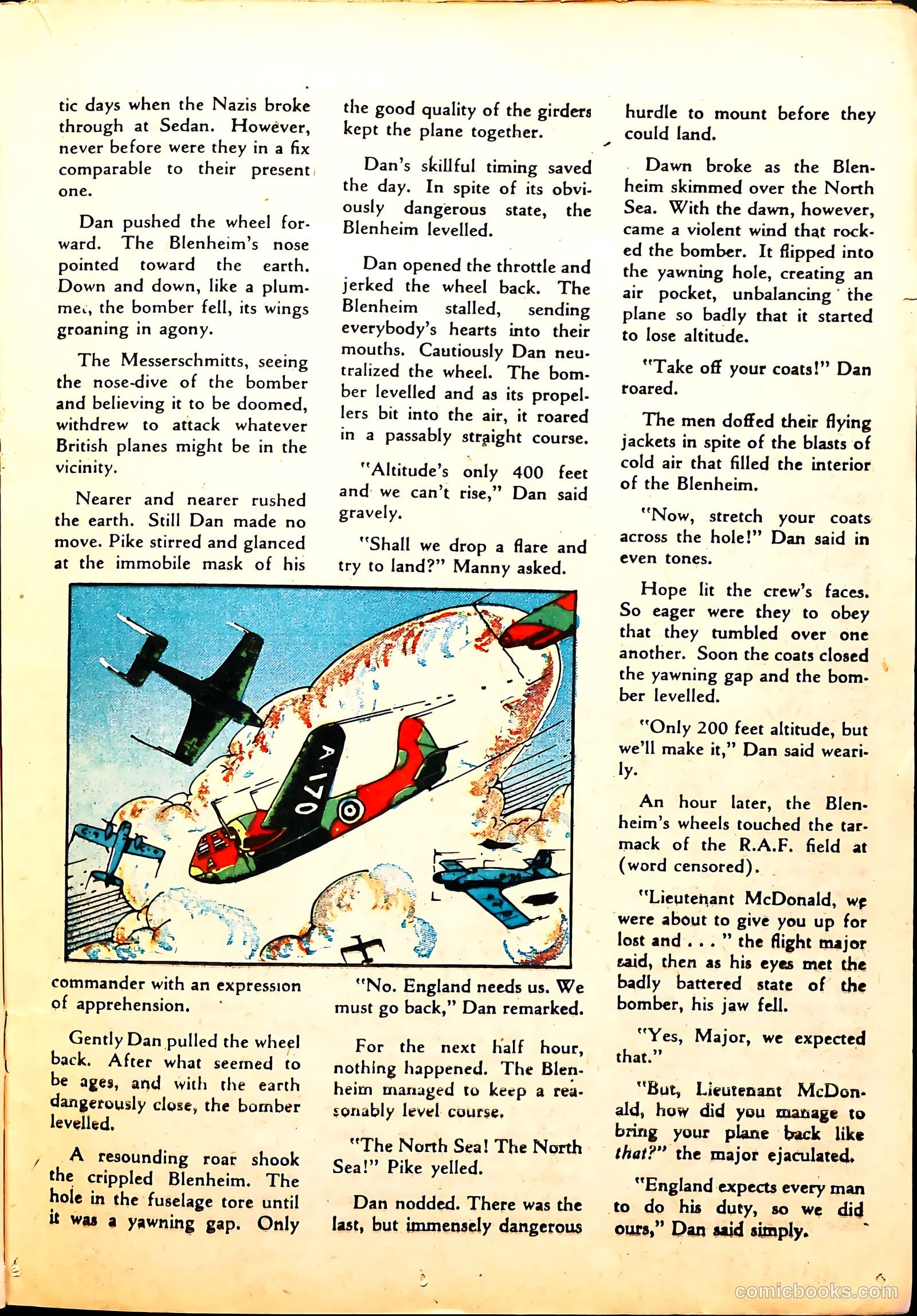 Wings Comics #2 (1940, Fiction House) — page 33 of 68