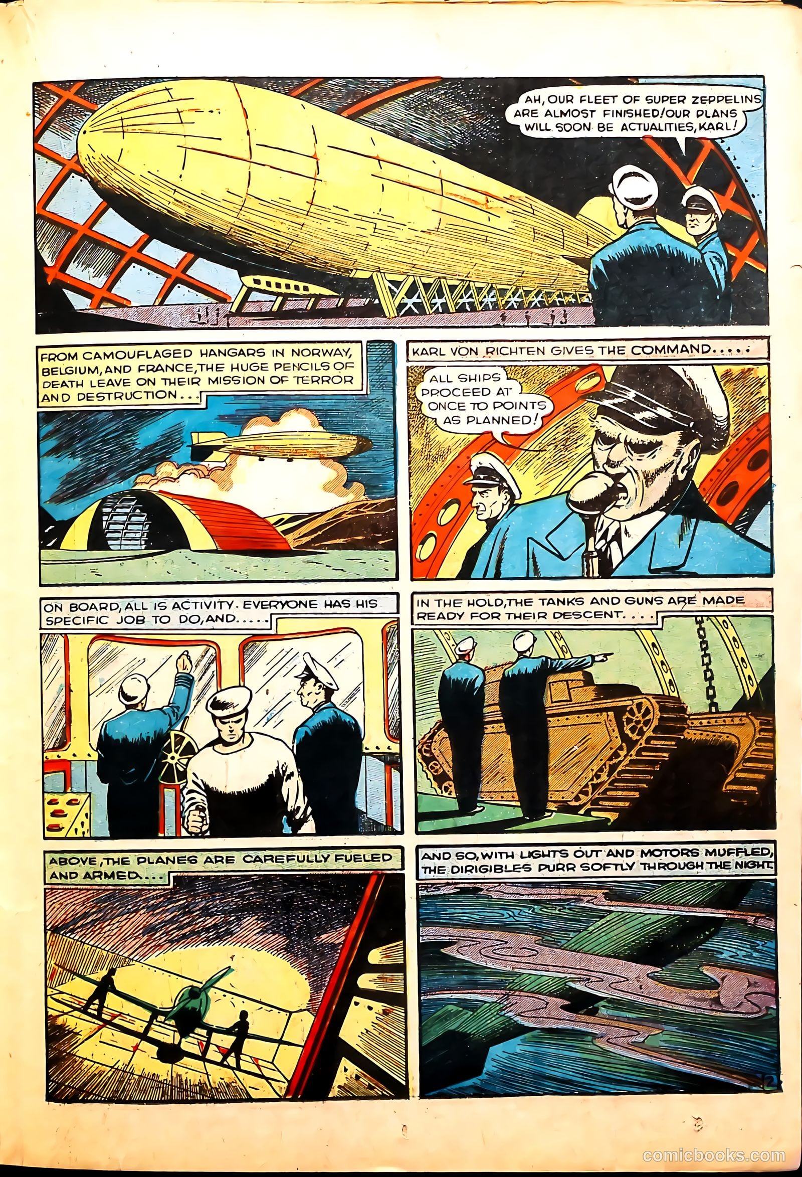 Wings Comics #2 (1940, Fiction House) — page 35 of 68