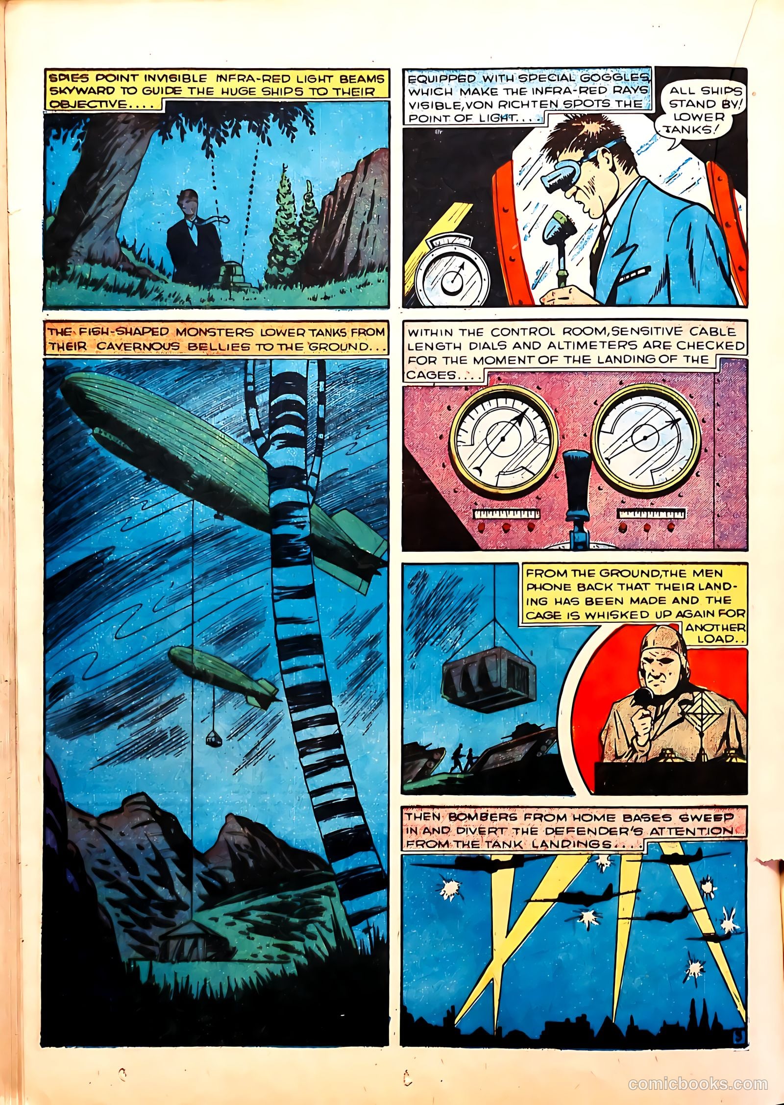 Wings Comics #2 (1940, Fiction House) — page 36 of 68