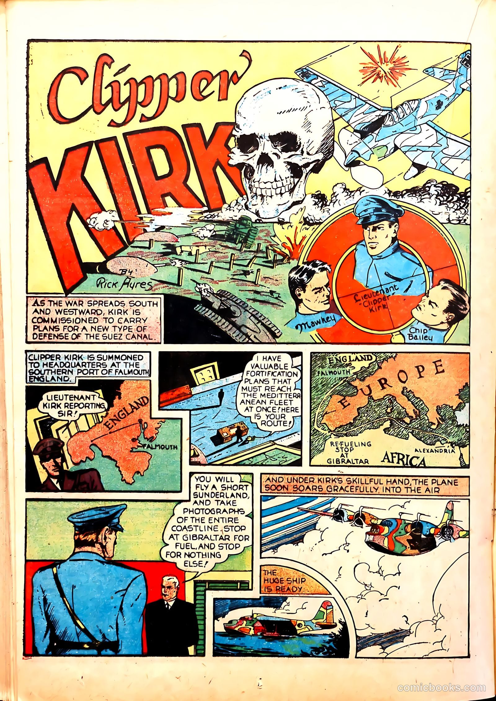 Wings Comics #2 (1940, Fiction House) — page 38 of 68