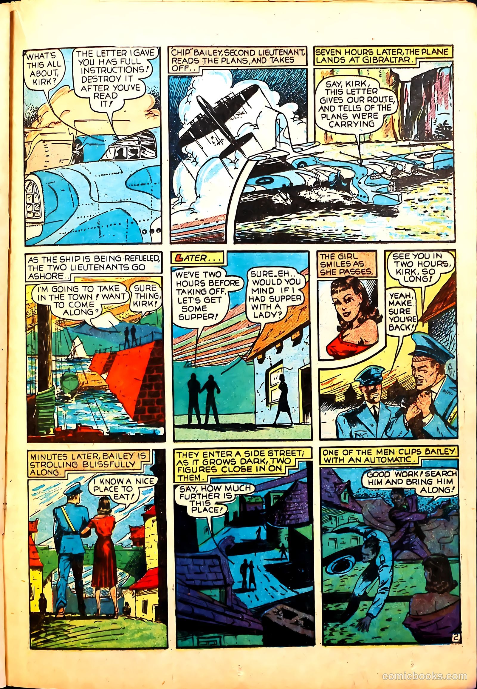 Wings Comics #2 (1940, Fiction House) — page 39 of 68