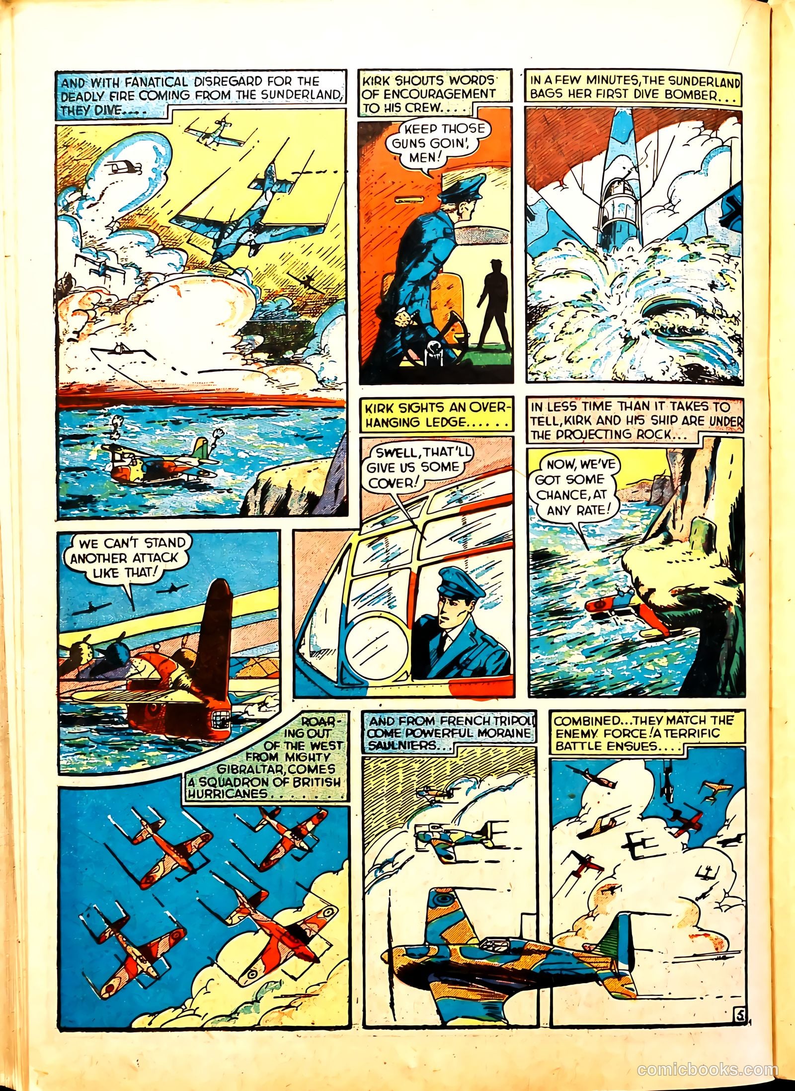 Wings Comics #2 (1940, Fiction House) — page 42 of 68