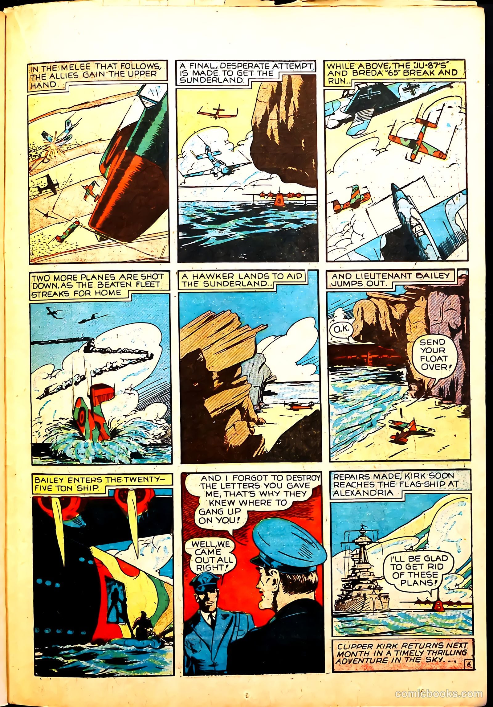 Wings Comics #2 (1940, Fiction House) — page 43 of 68