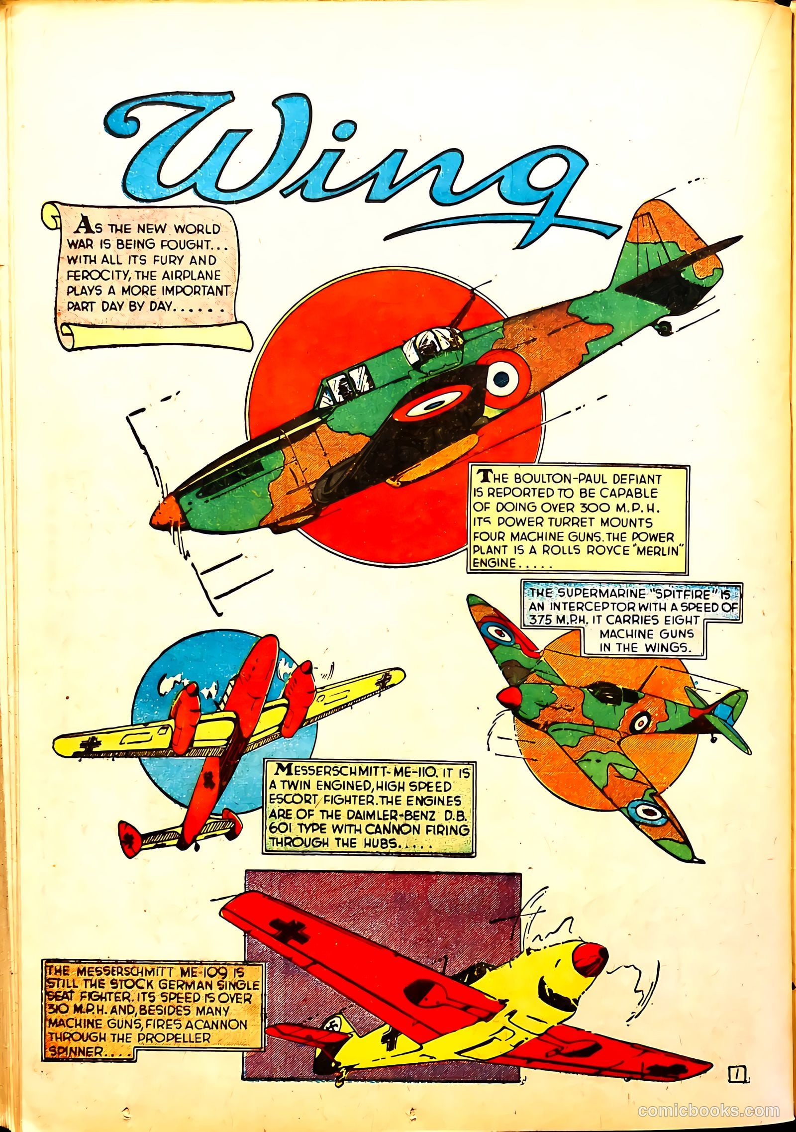 Wings Comics #2 (1940, Fiction House) — page 44 of 68