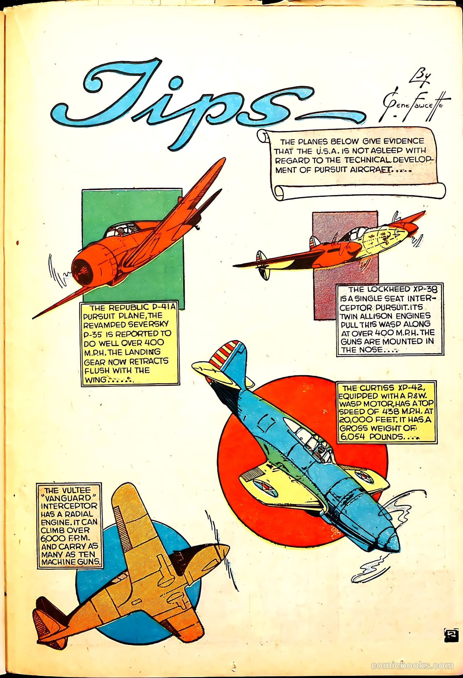 Wings Comics #2 (1940, Fiction House) — page 45 of 68
