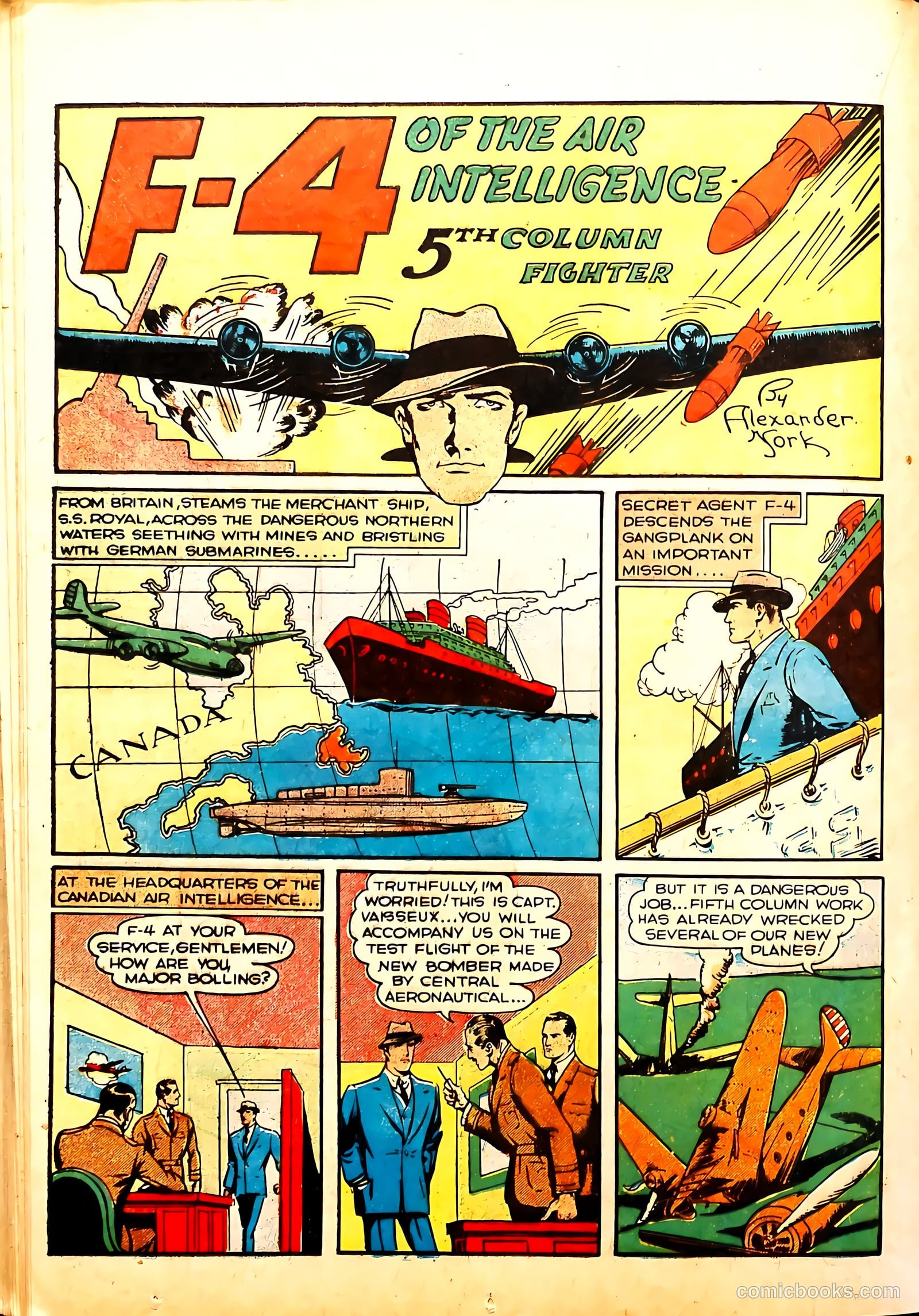 Wings Comics #2 (1940, Fiction House) — page 46 of 68