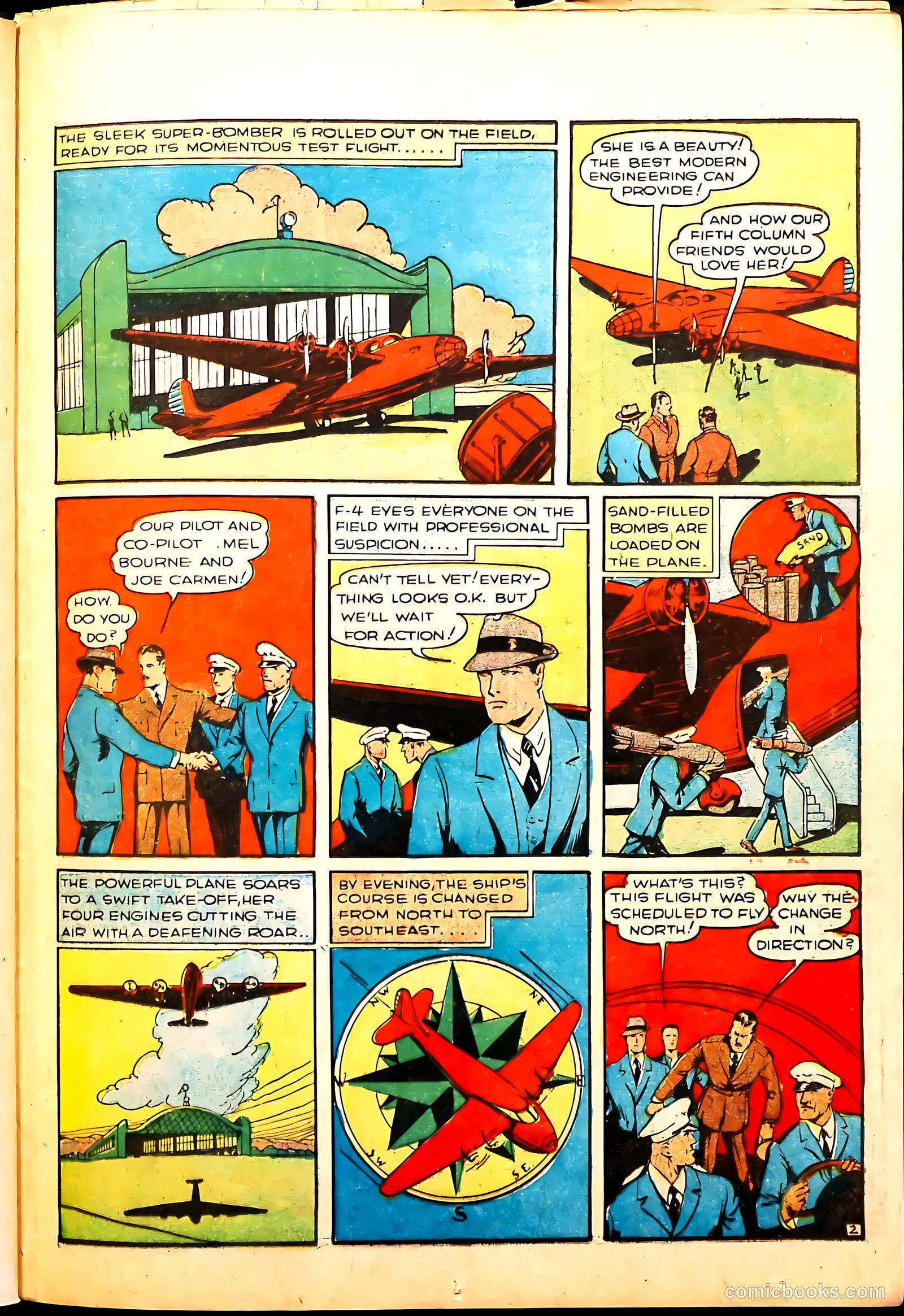 Wings Comics #2 (1940, Fiction House) — page 47 of 68