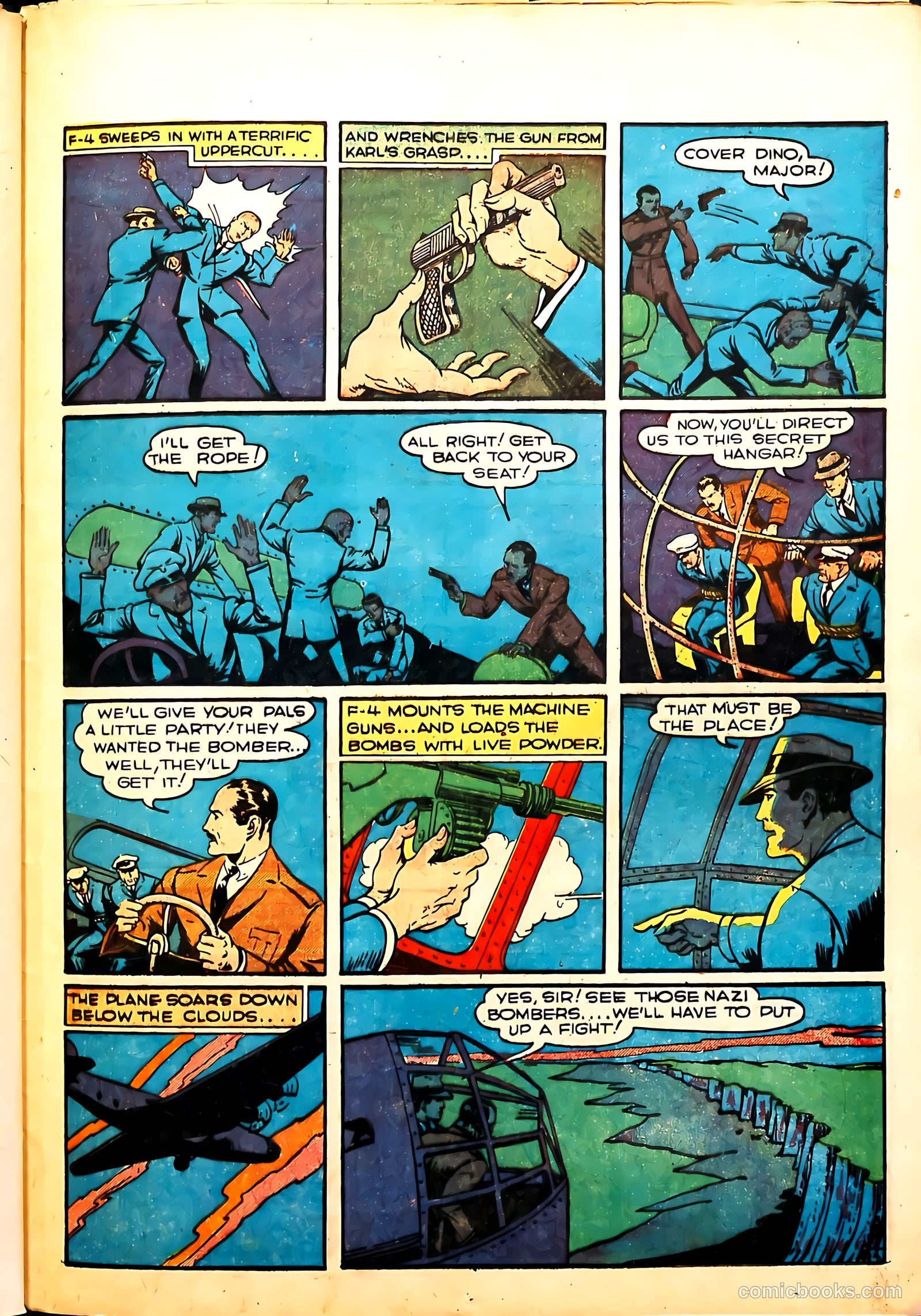 Wings Comics #2 (1940, Fiction House) — page 49 of 68