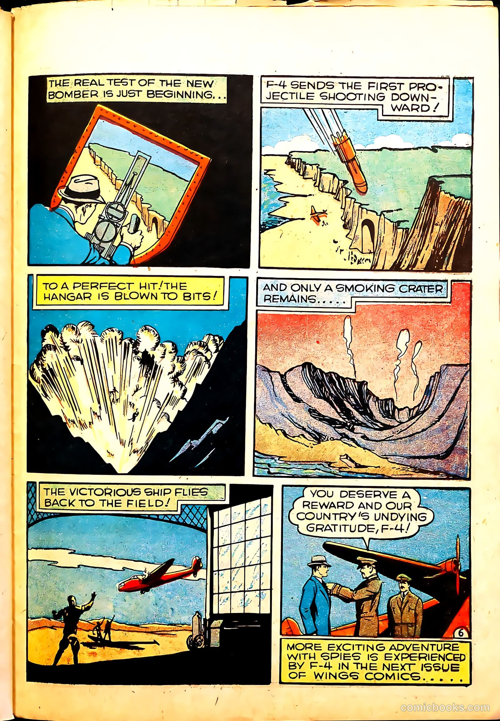 Wings Comics #2 (1940, Fiction House) — page 51 of 68