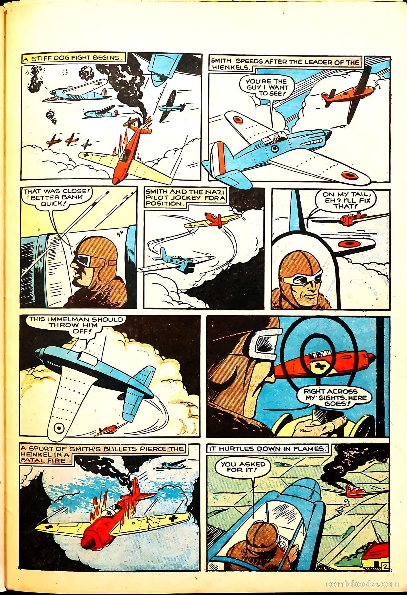 Wings Comics #2 (1940, Fiction House) — page 53 of 68