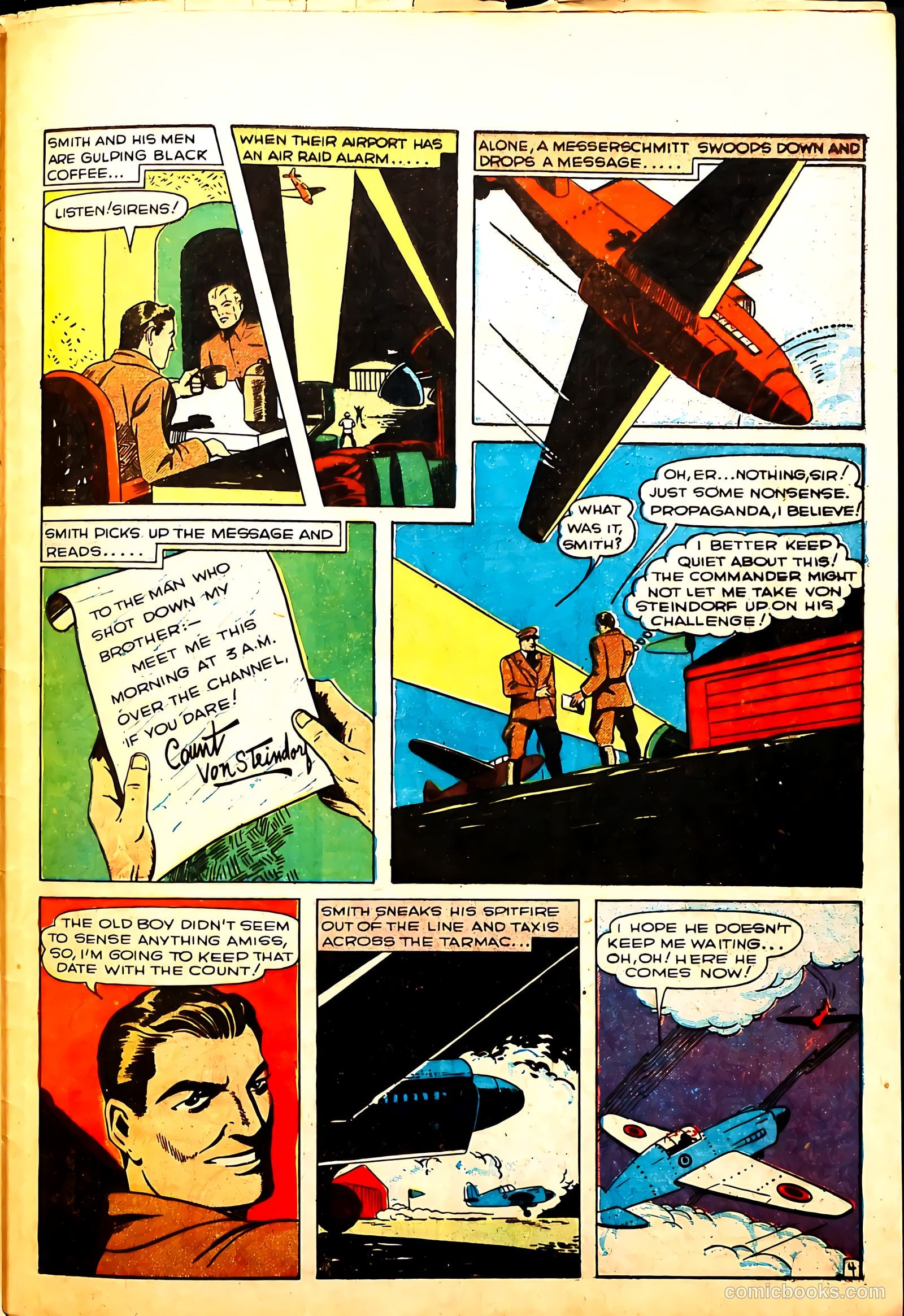 Wings Comics #2 (1940, Fiction House) — page 55 of 68