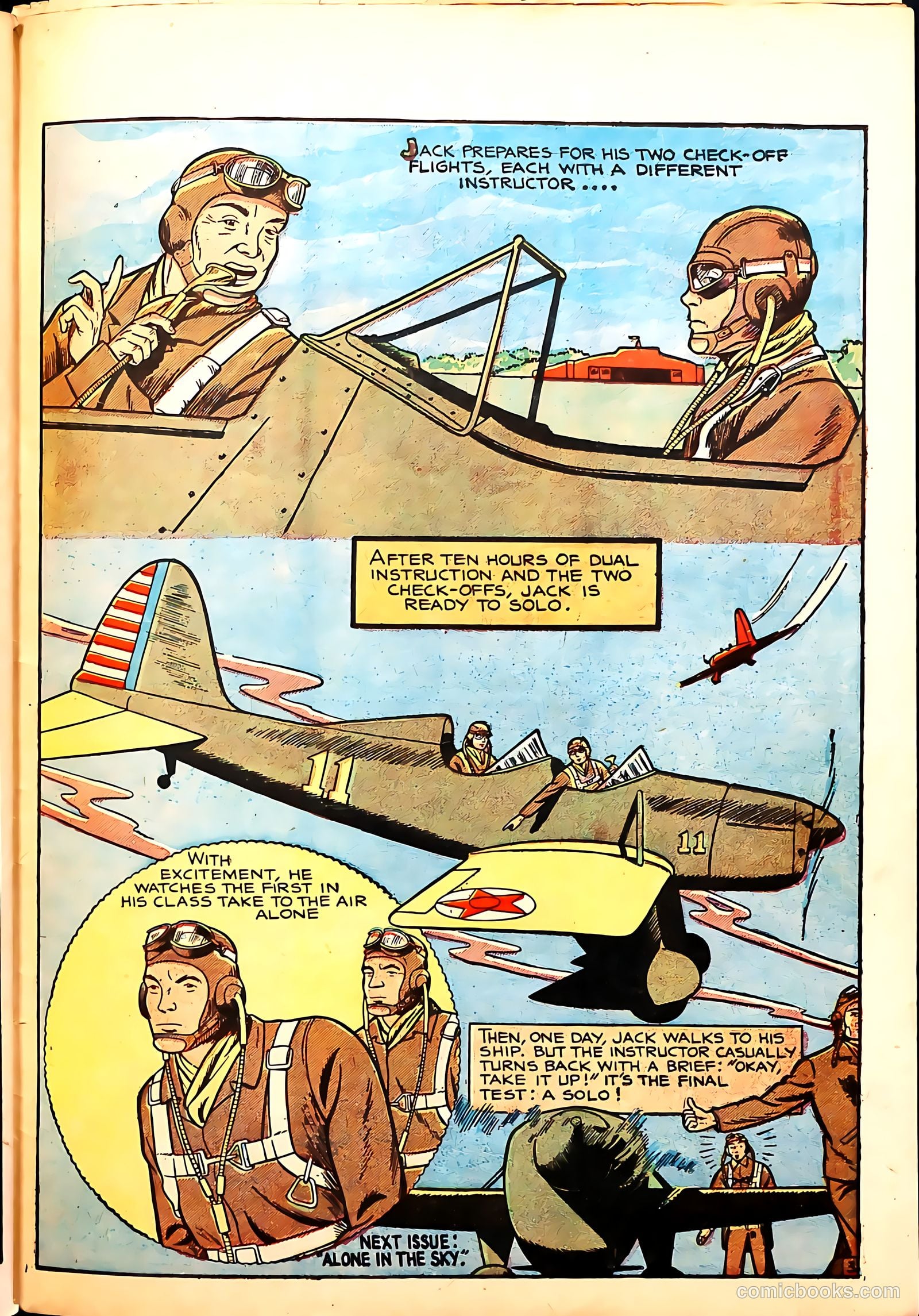 Wings Comics #2 (1940, Fiction House) — page 61 of 68