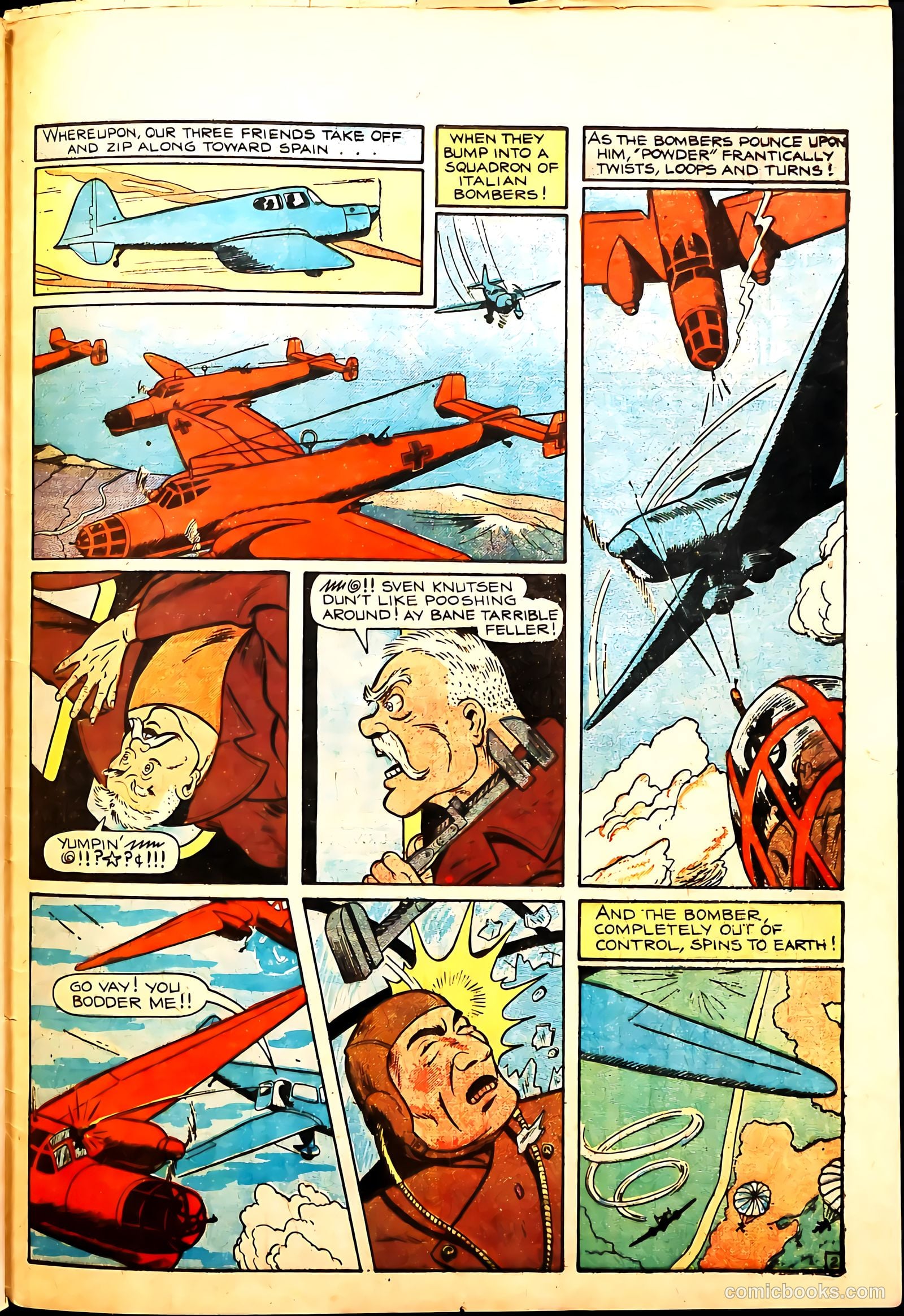 Wings Comics #2 (1940, Fiction House) — page 63 of 68