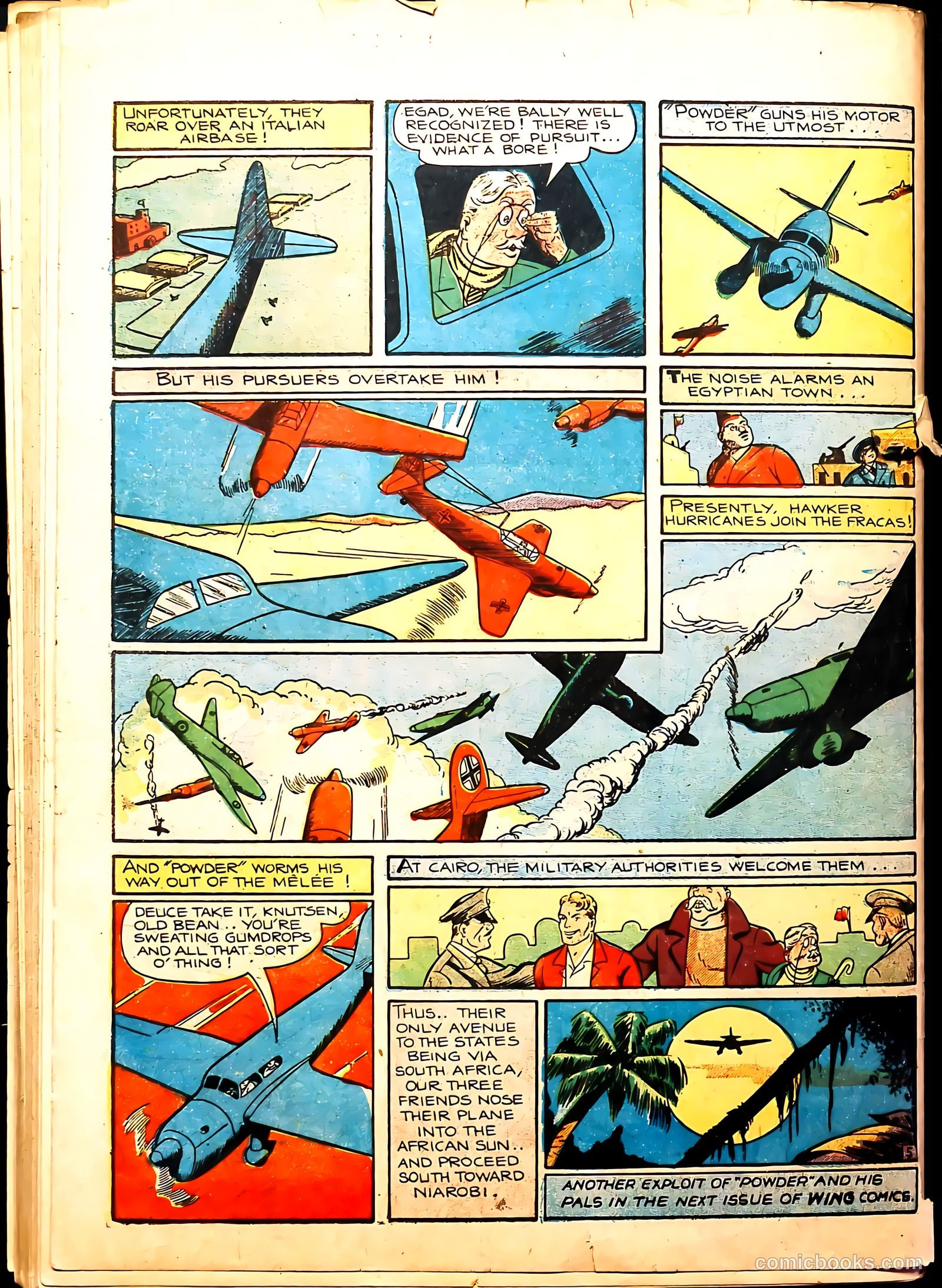 Wings Comics #2 (1940, Fiction House) — page 66 of 68