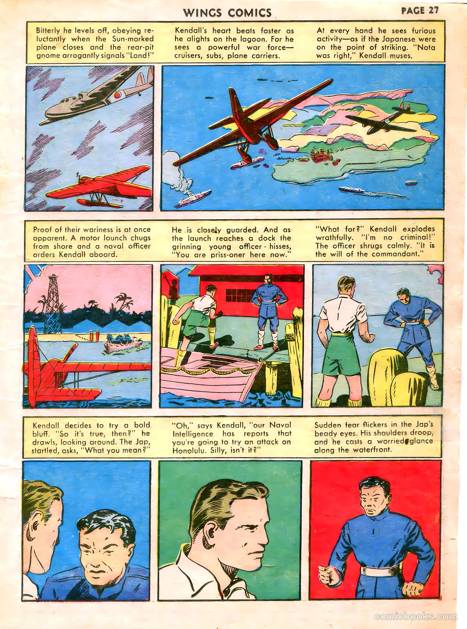 Wings Comics #21 (1942) — page 29 of 68