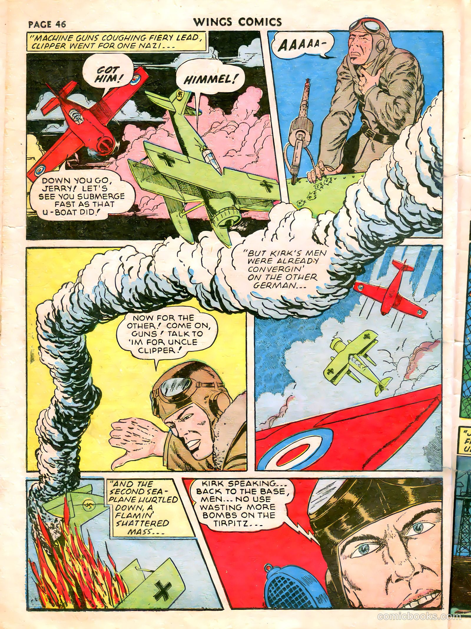 Wings Comics #21 (1942) — page 48 of 68