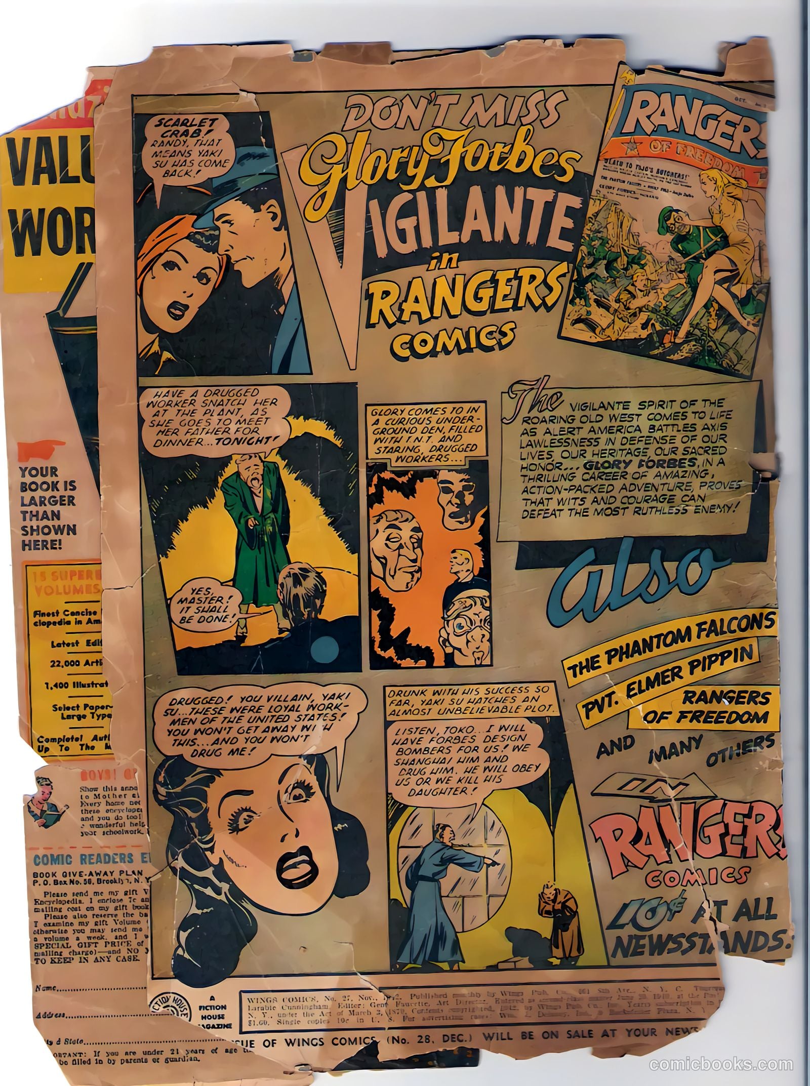 Wings Comics #27