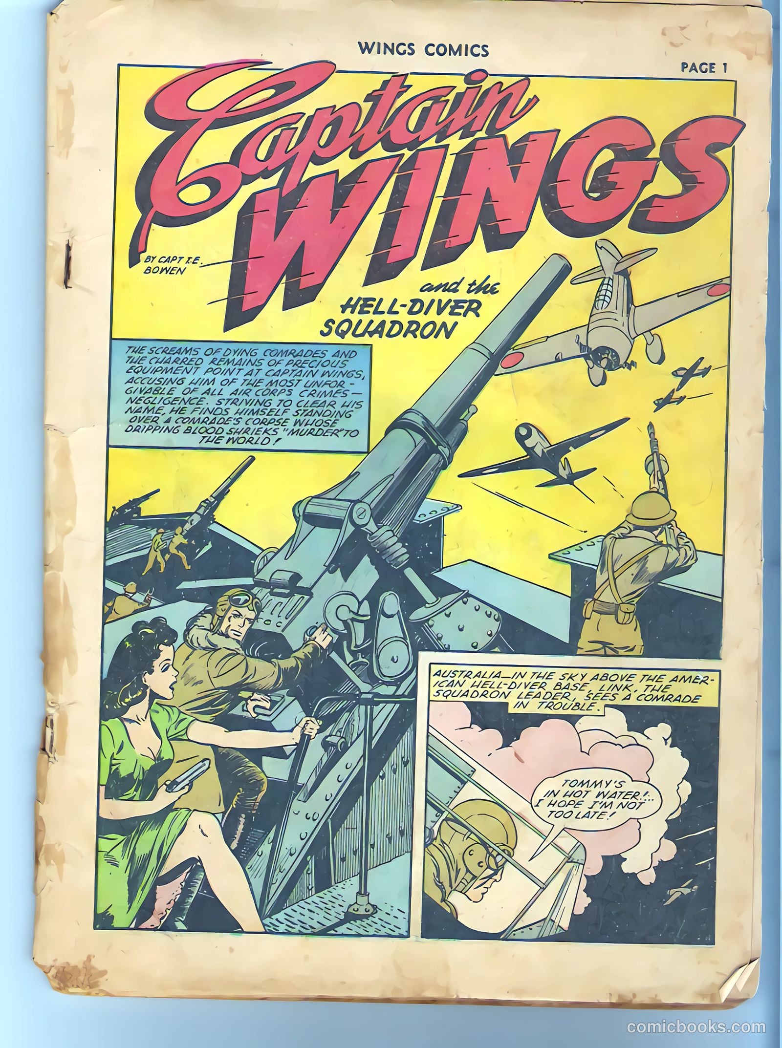 Wings Comics #27 (1942) — page 2 of 68