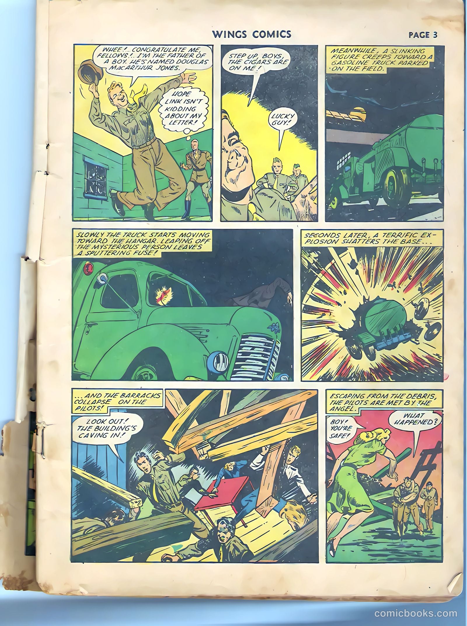 Wings Comics #27 (1942) — page 4 of 68