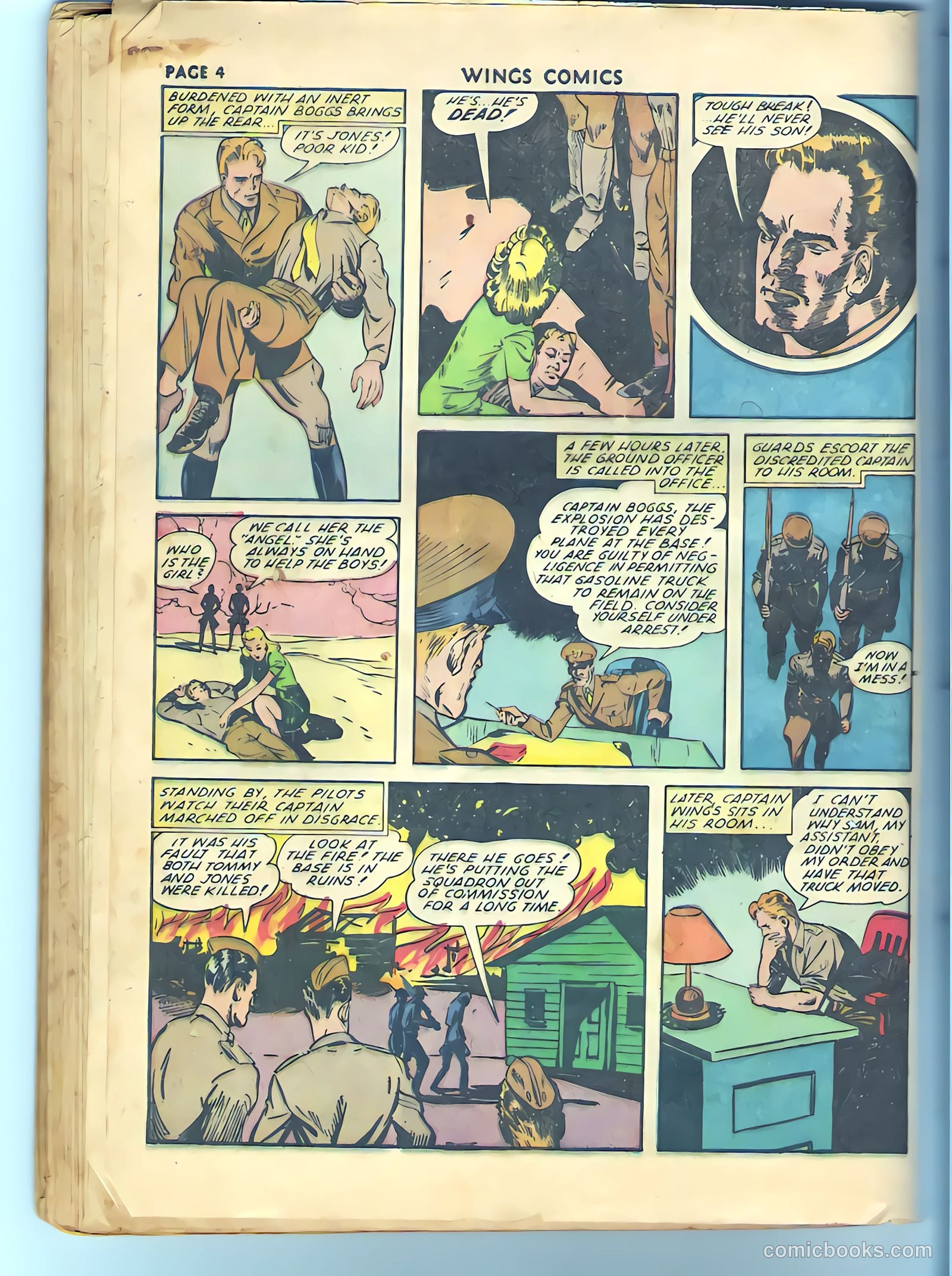 Wings Comics #27 (1942) — page 5 of 68
